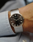 Patek Philippe - Patek Philippe White Gold Auto Ref. 3591 with Box and Papers - The Keystone Watches