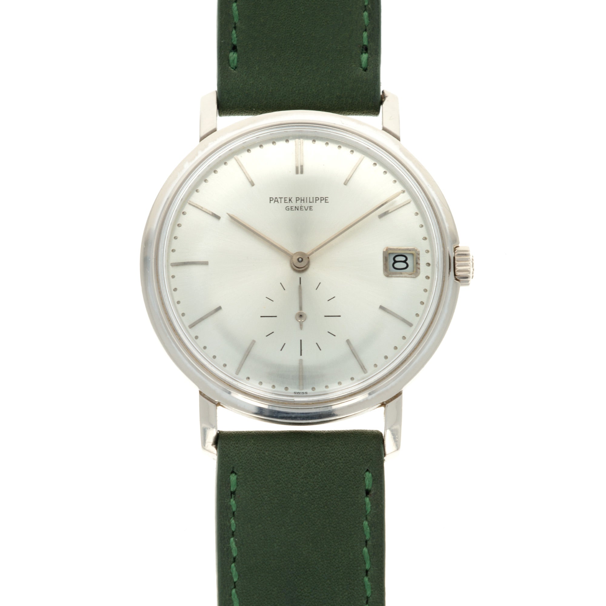 Patek Philippe - Patek Philippe White Gold Calatrava Ref. 3445 - The Keystone Watches