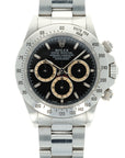 Rolex - Rolex Steel Zenith Daytona Ref. 16520 with Original Papers and Brown Subdials - The Keystone Watches