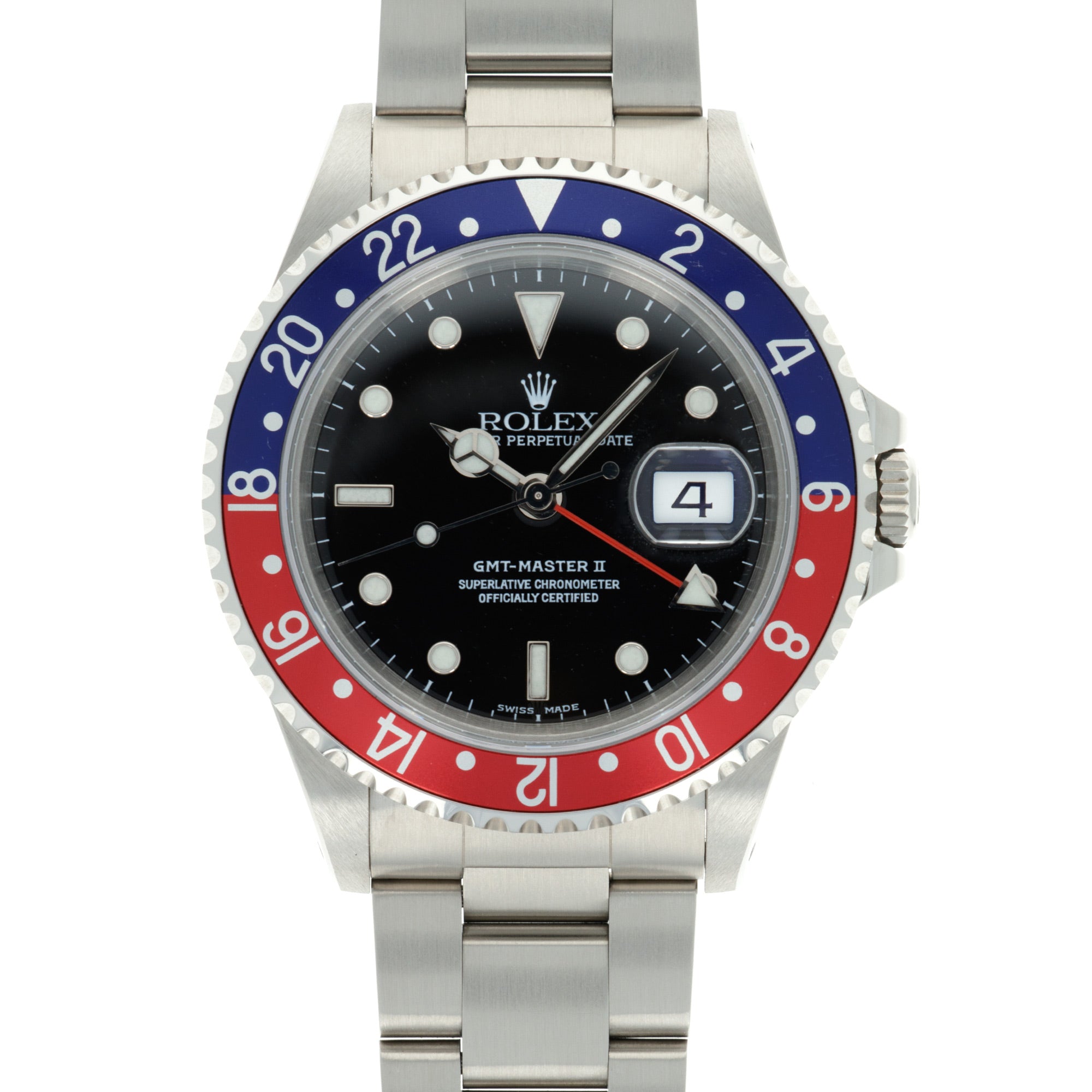 Rolex - Rolex Steel Pepsi GMT-Master Ref. 16710 with Original Warranty - The Keystone Watches
