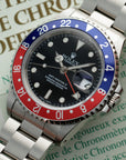 Rolex - Rolex Steel Pepsi GMT-Master Ref. 16710 with Original Warranty - The Keystone Watches