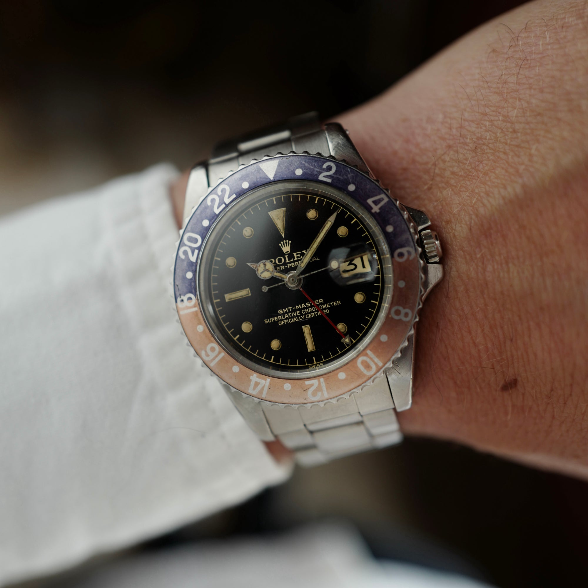 Rolex - Rolex Steel Gilt Underline Dial GMT-Master Ref. 1675 - The Keystone Watches