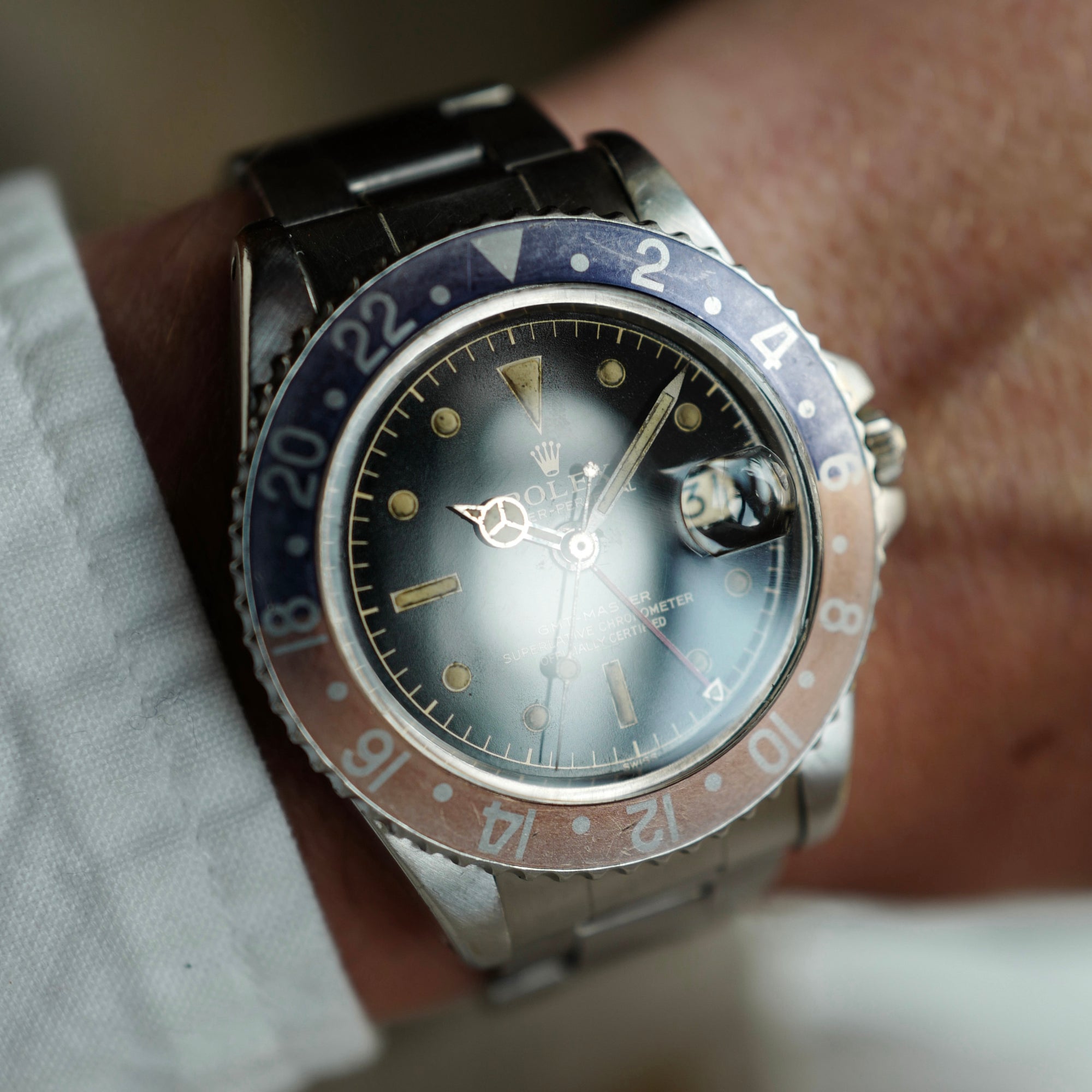 Rolex - Rolex Steel Gilt Underline Dial GMT-Master Ref. 1675 - The Keystone Watches
