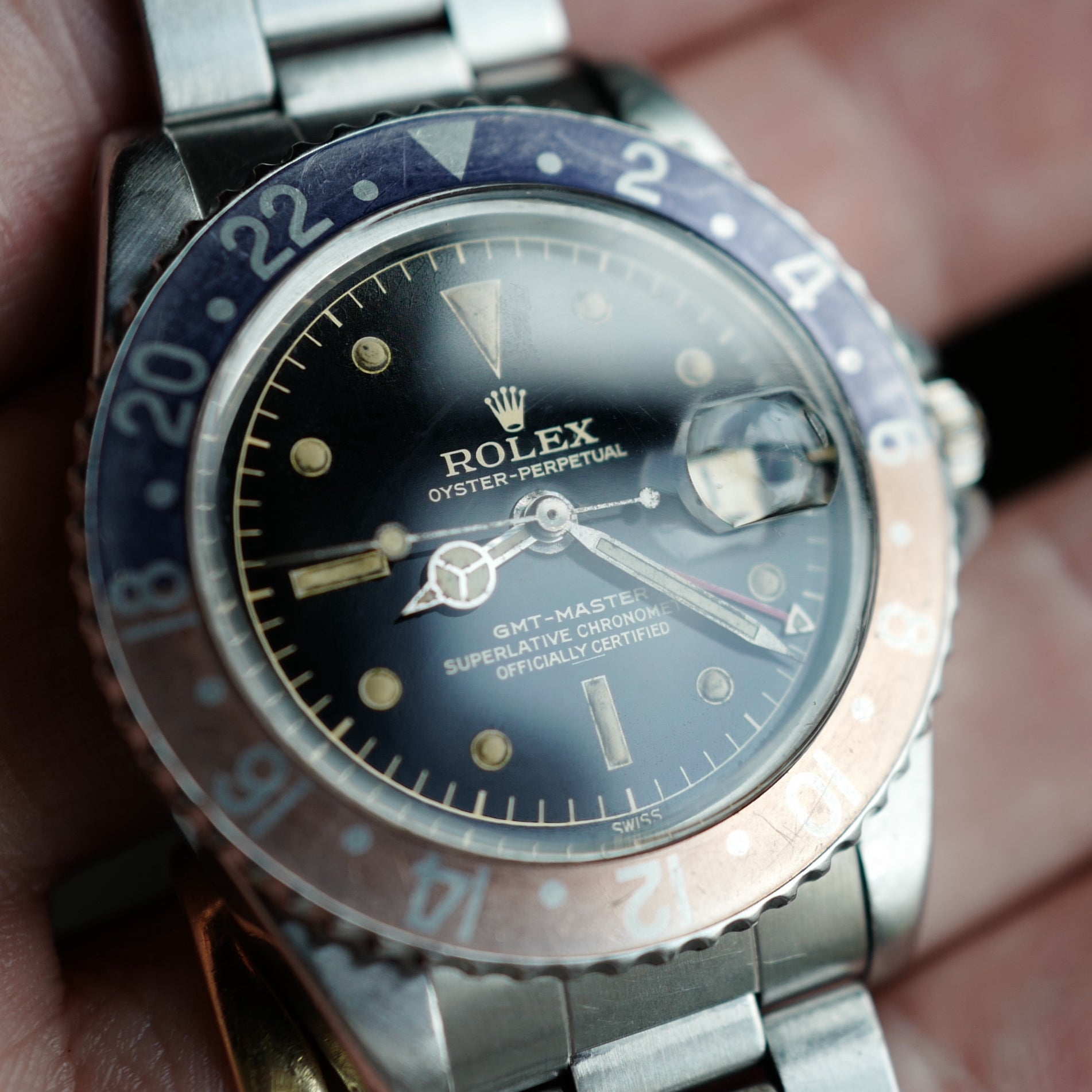 Rolex - Rolex Steel Gilt Underline Dial GMT-Master Ref. 1675 - The Keystone Watches
