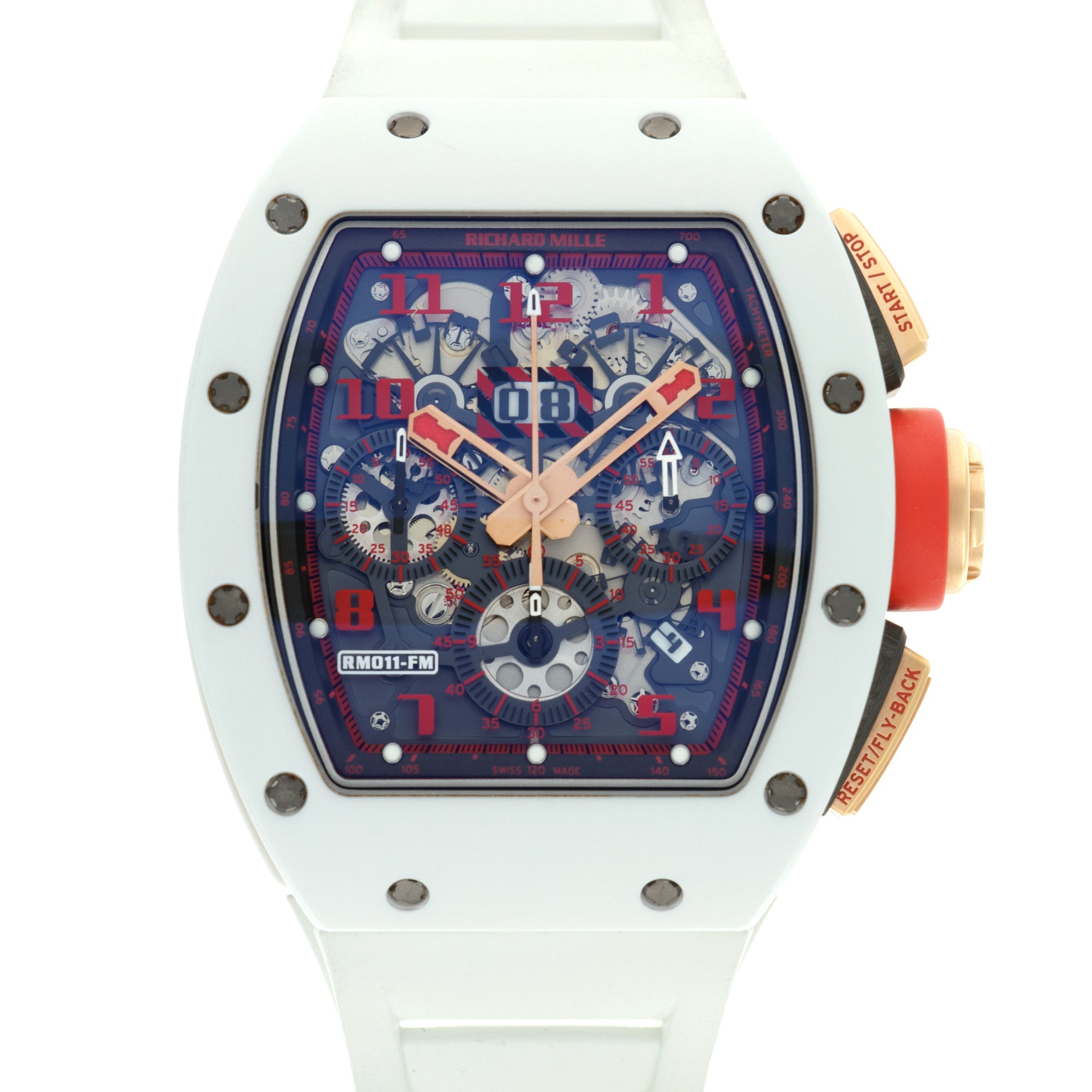 Richard Mille RM11 RM011 FM ATZ sand blasted ceramic The