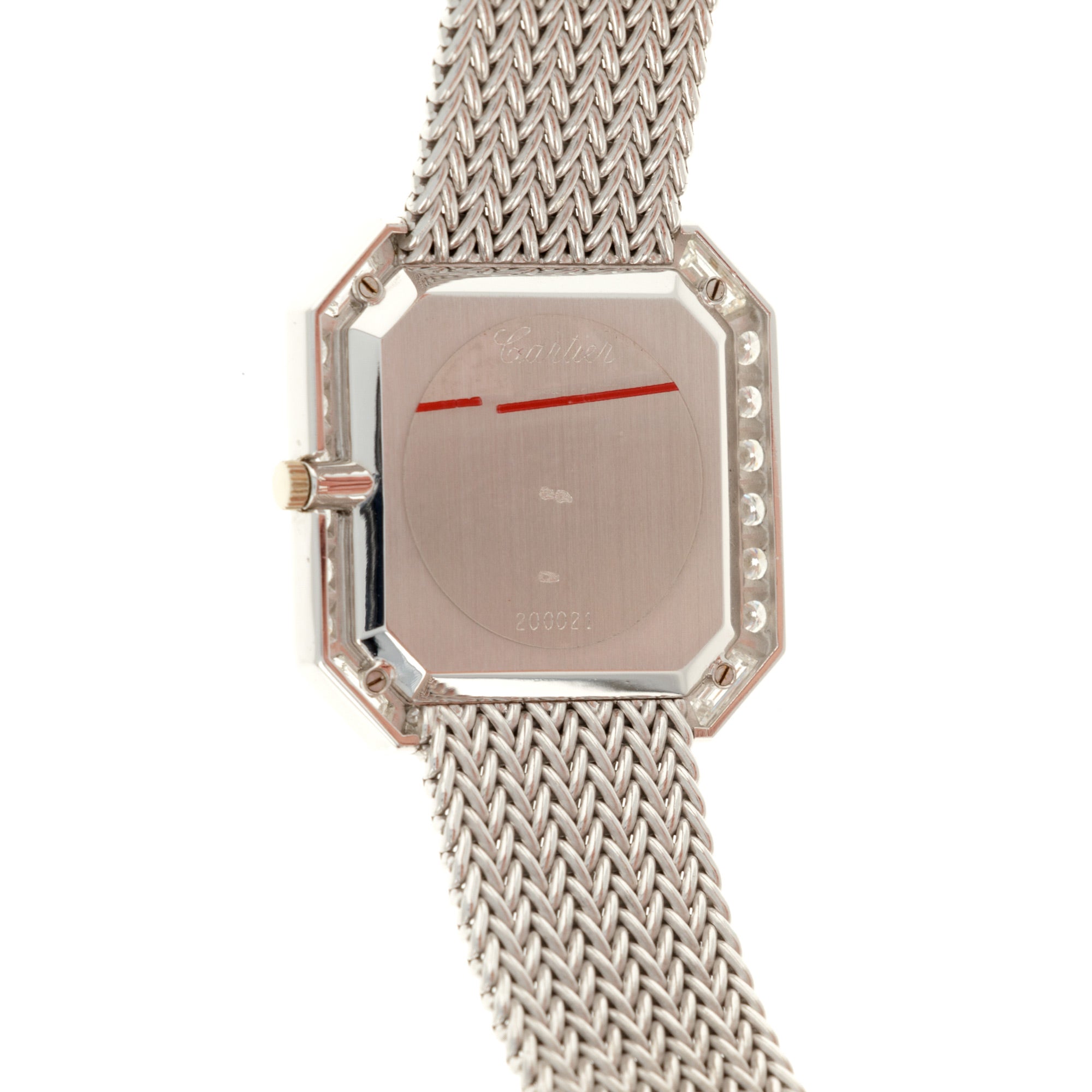 Cartier - Cartier White Gold Diamond Watch - The Keystone Watches