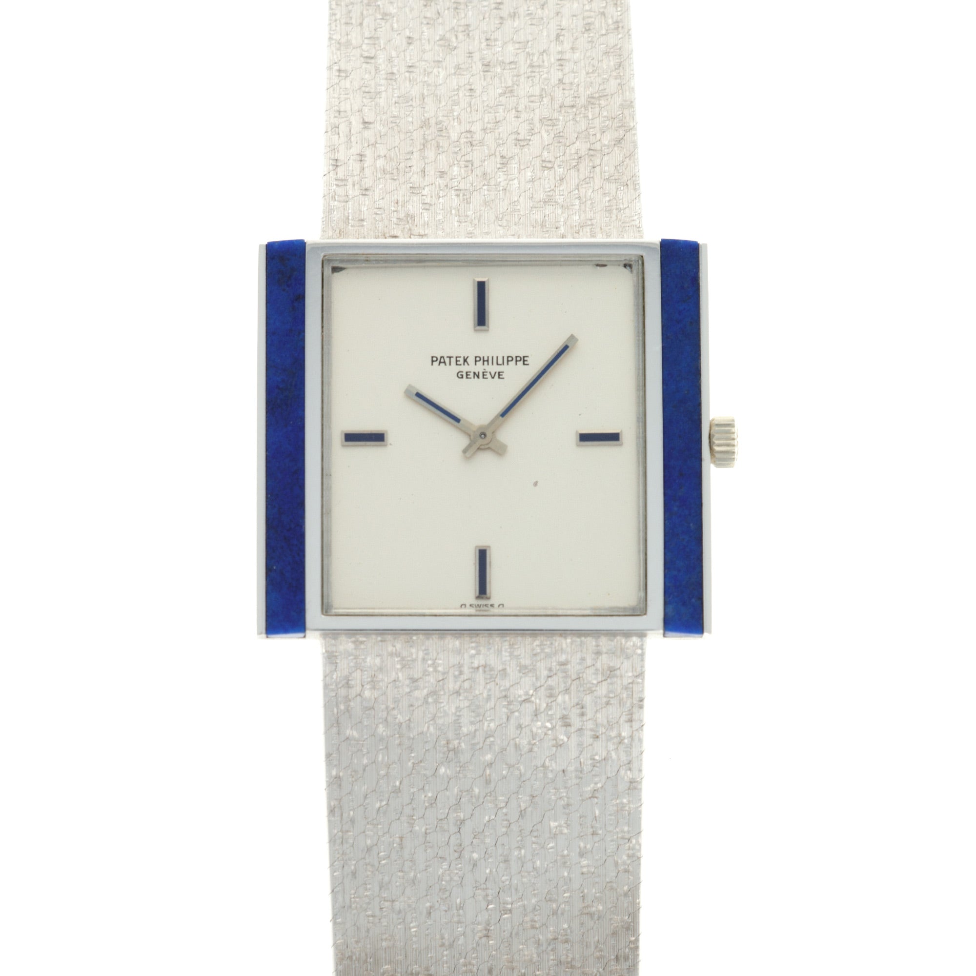 Patek Philippe - Patek Philippe White Gold Lapis Watch Ref. 3578 - The Keystone Watches