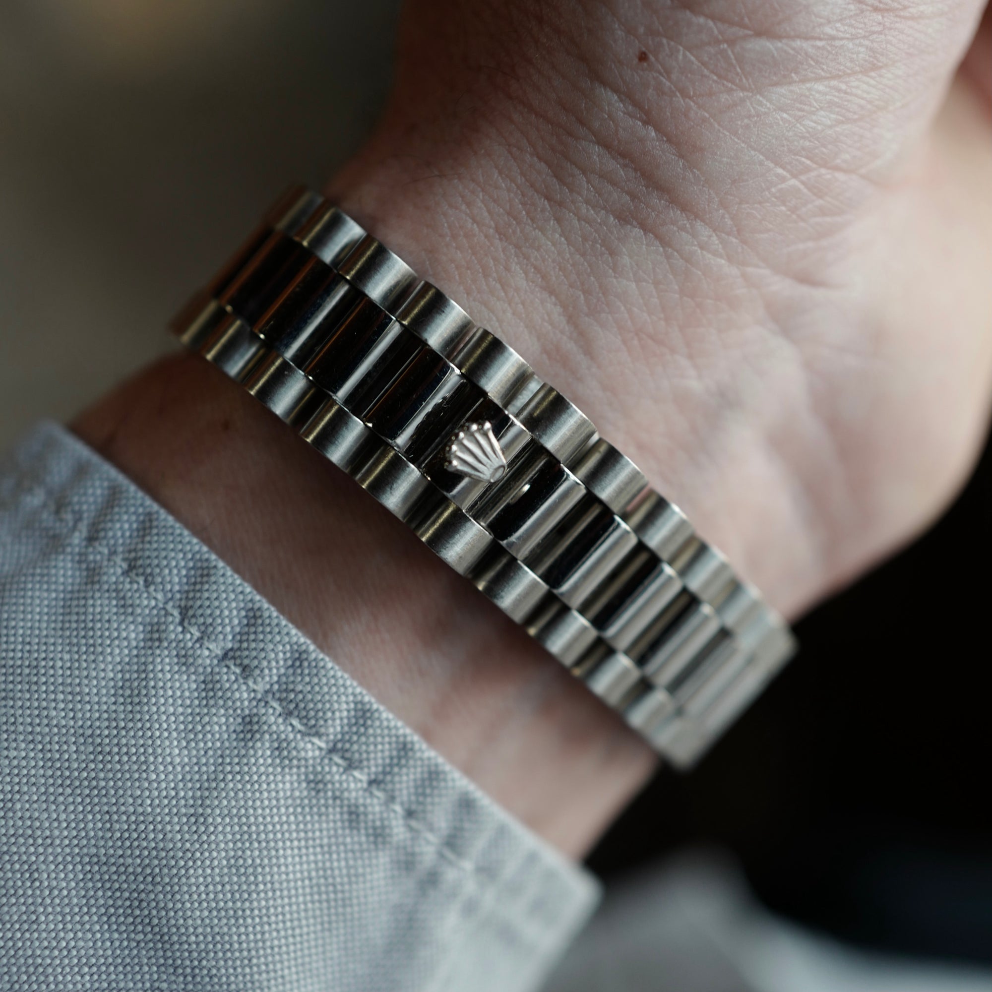 Rolex - Rolex Platinum and Diamond Day-Date Ref. 18346 - The Keystone Watches