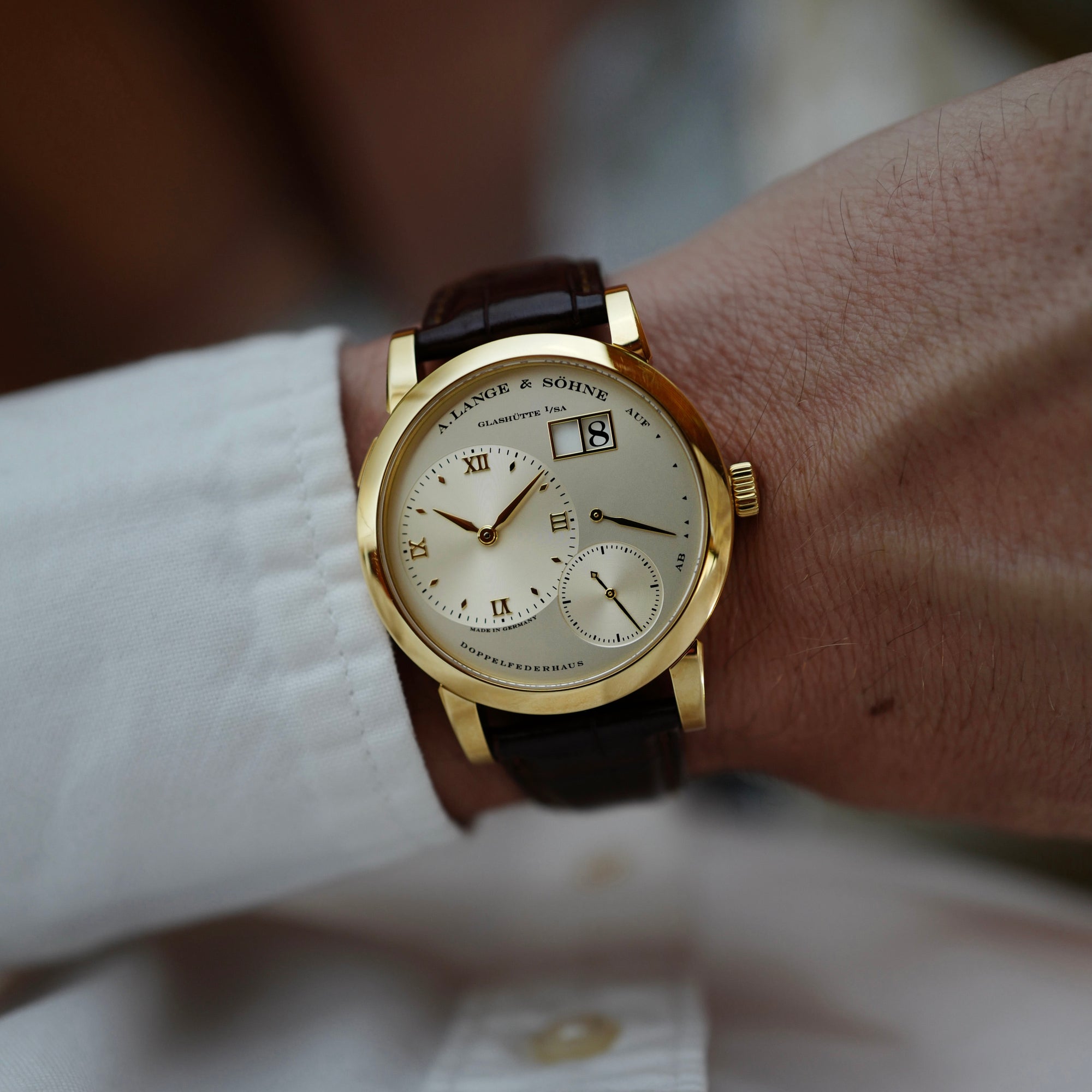 A. Lange & Sohne - A. Lange & Sohne Yellow Gold Lange 1 Ref. 101.021 - The Keystone Watches