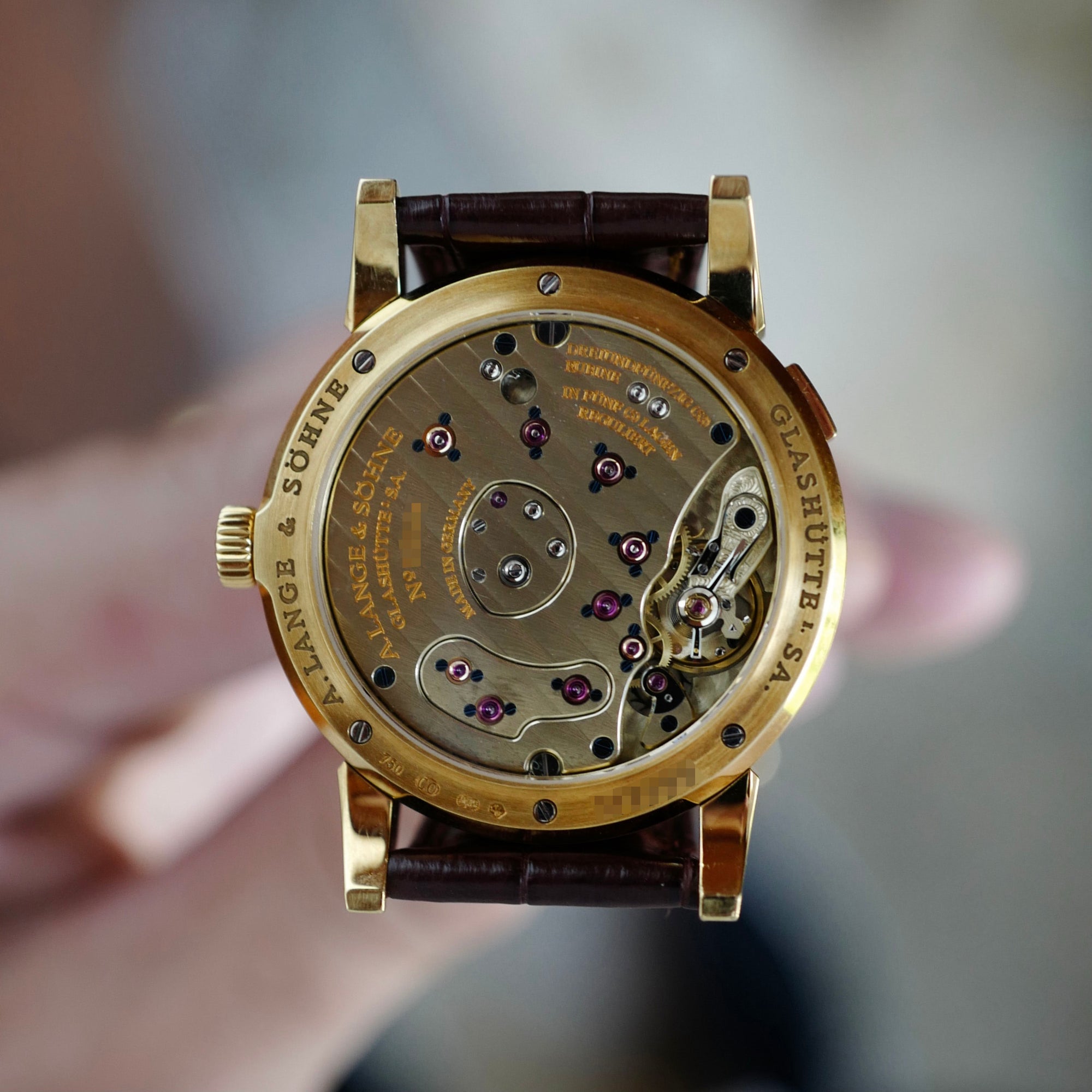 A. Lange & Sohne - A. Lange & Sohne Yellow Gold Lange 1 Ref. 101.021 - The Keystone Watches
