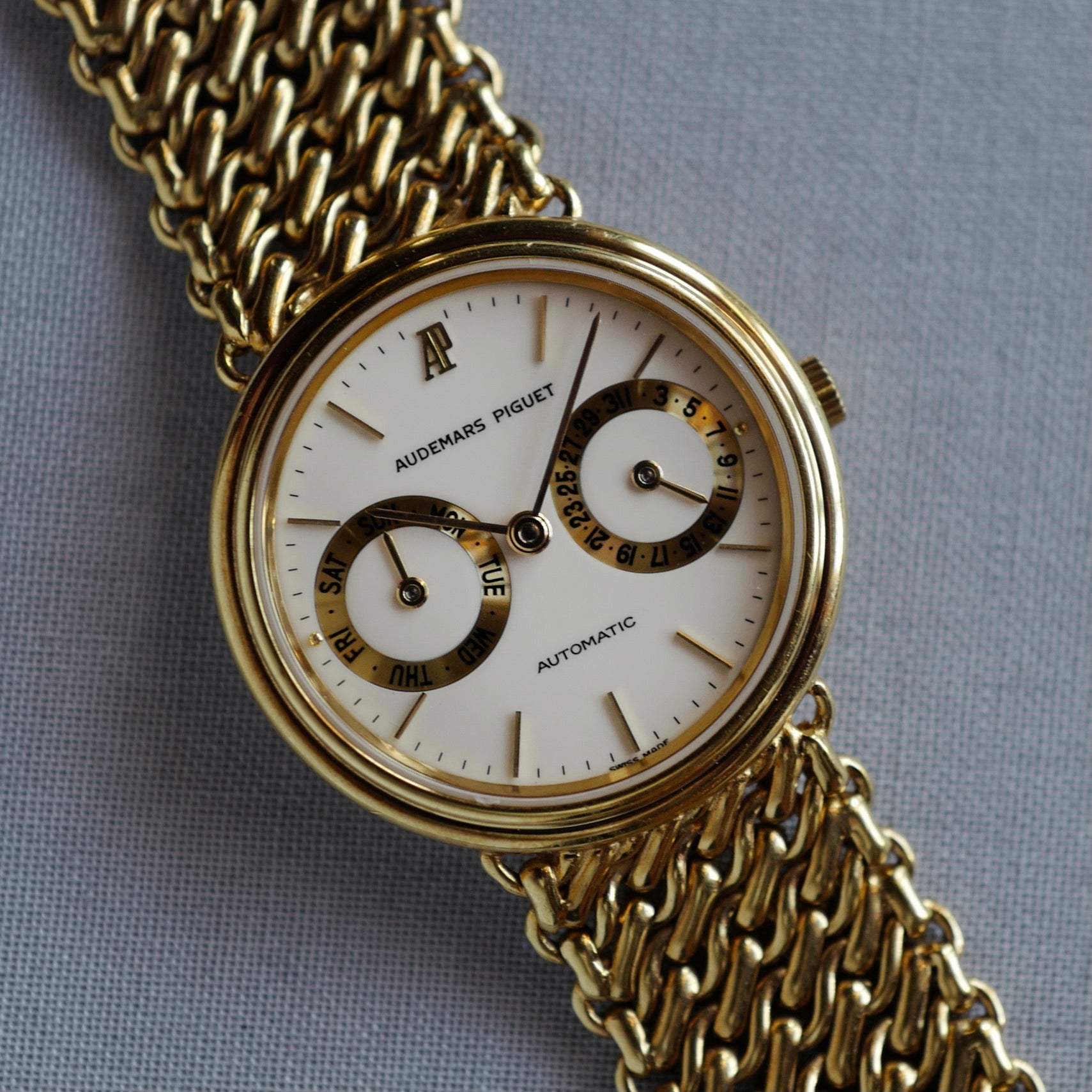 Audemars Piguet - Audemars Piguet Yellow Gold Day-Date Watch Ref. 25574 - The Keystone Watches