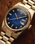 Rolex - Rolex Yellow Gold Day-Date Ref. 18238 with Blue Vignette Dial - The Keystone Watches