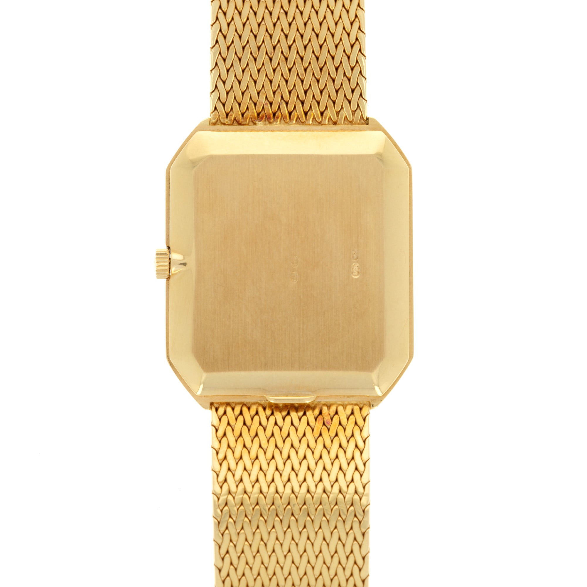 Patek Philippe - Patek Philippe Yellow Gold Bracelet Watch Ref. 3860 with Box and Papers - The Keystone Watches