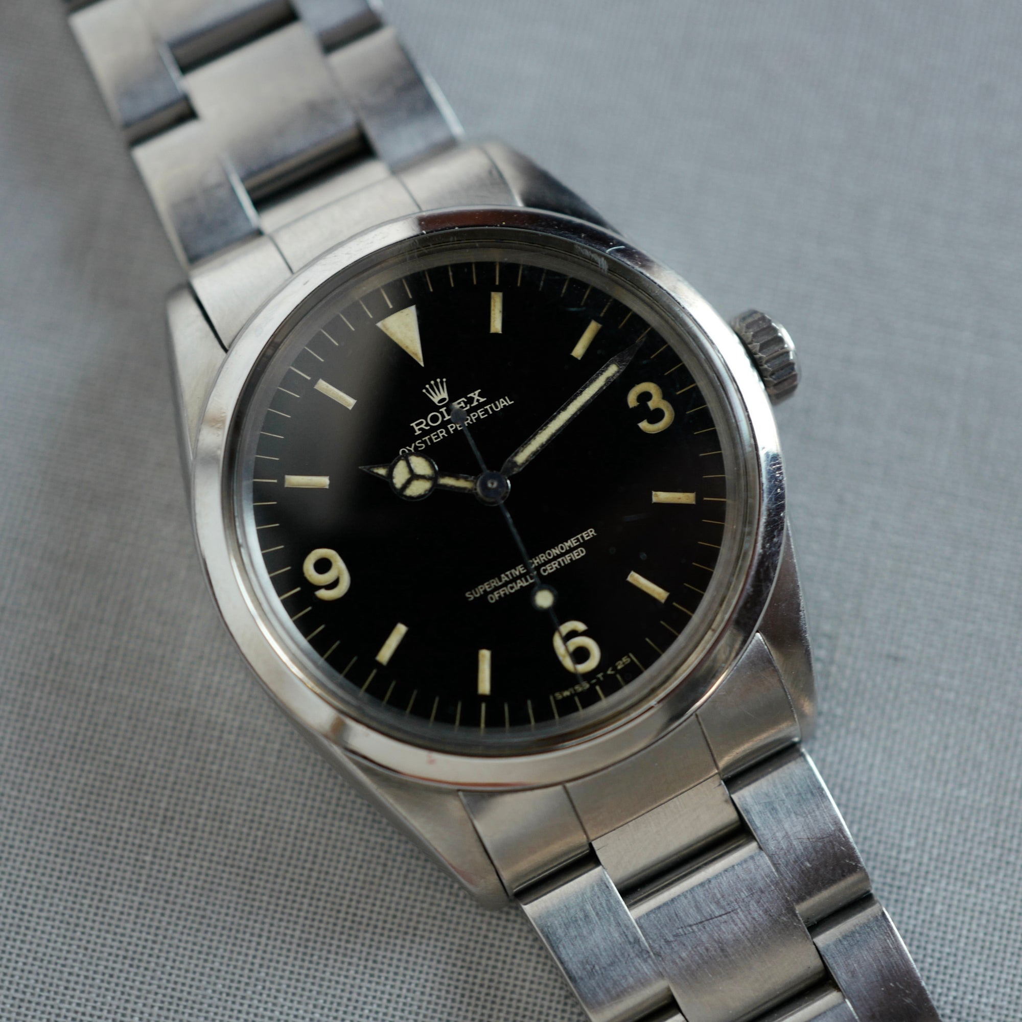 Rolex - Rolex Steel Gilt Dial Explorer Ref. 1016 - The Keystone Watches