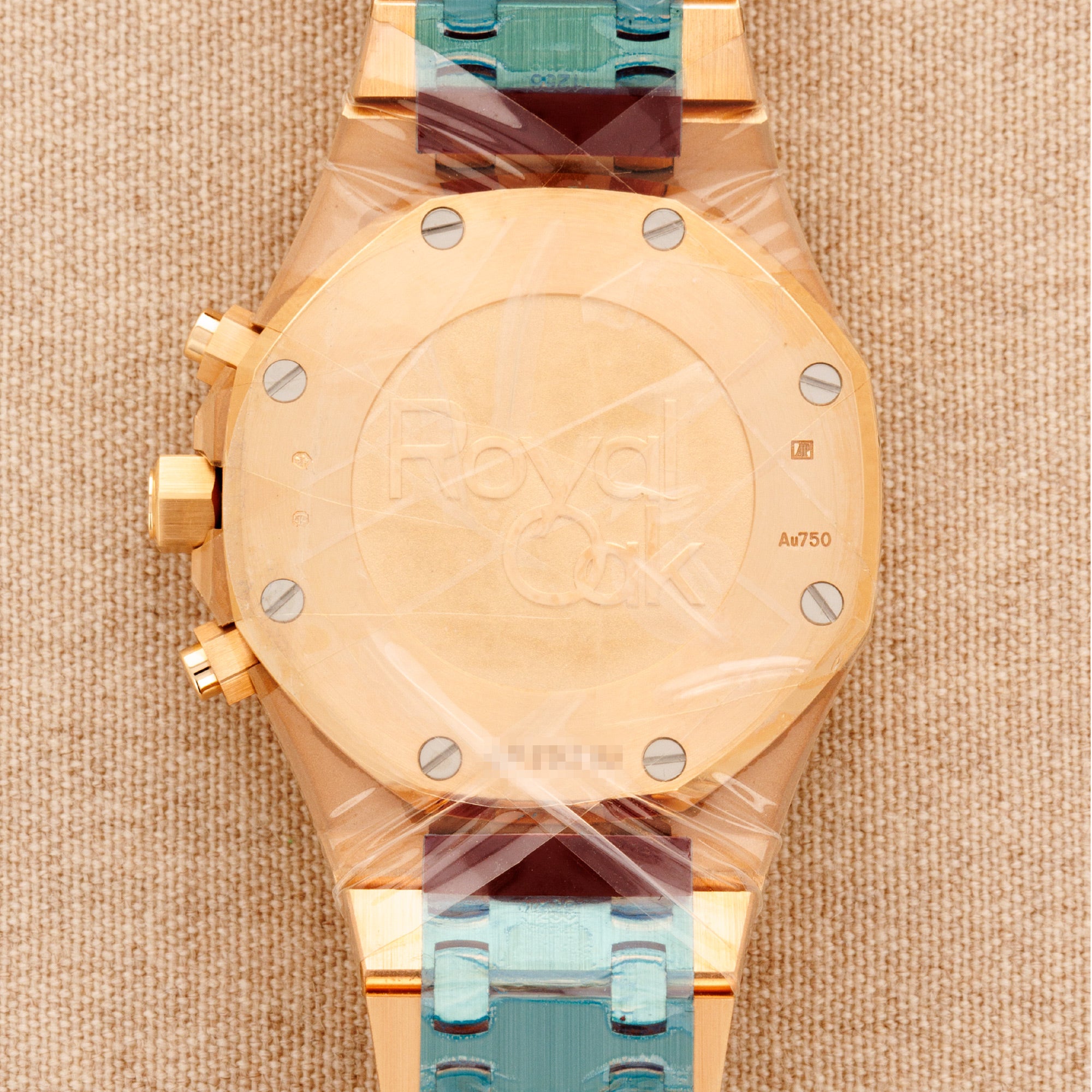 Audemars Piguet - Audemars Piguet Rose Gold Royal Oak Chrono Diamond Watch Ref. 26315 - The Keystone Watches