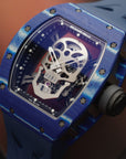 Richard Mille - Richard Mille Blue Skull Tourbillon RM52-01 - The Keystone Watches