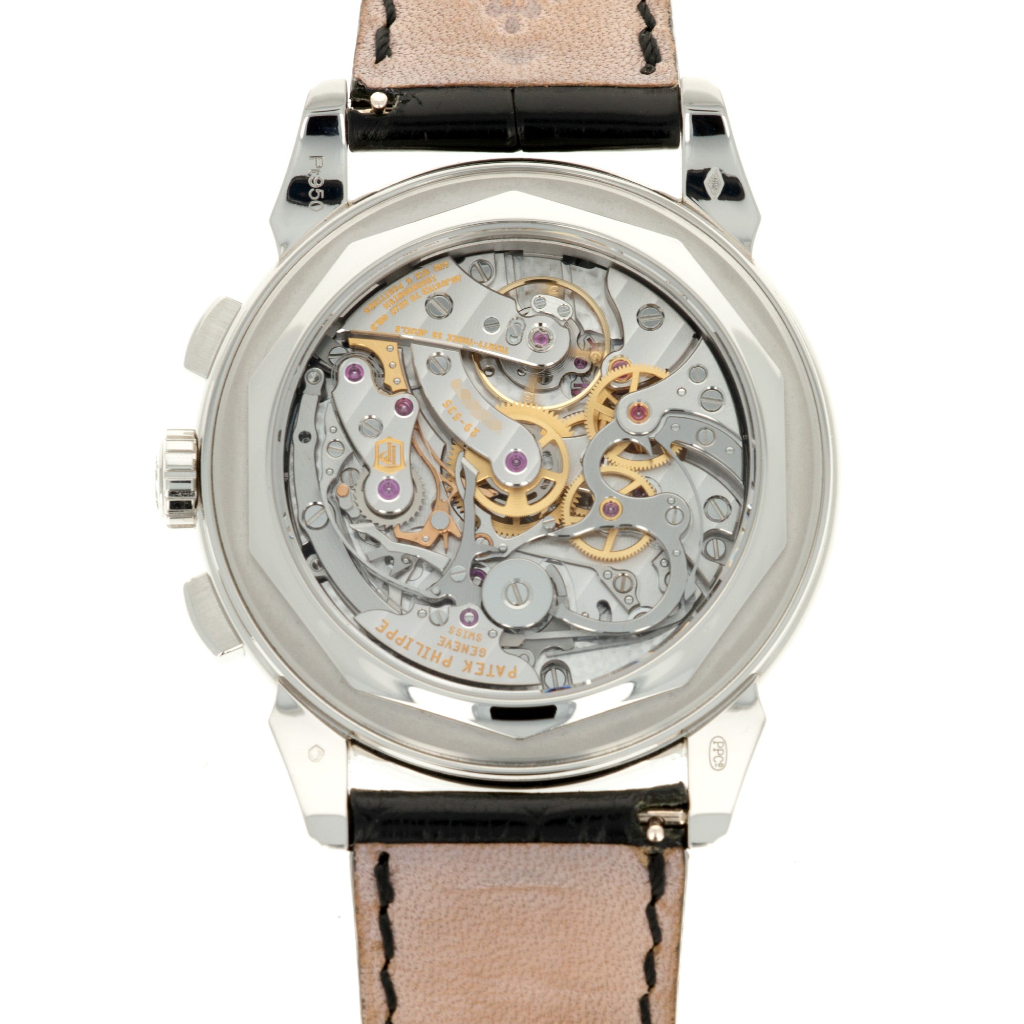 Patek Philippe - Patek Philippe Platinum and Emerald Perpetual Calendar Chronograph Watch Ref. 5271 - The Keystone Watches