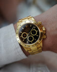 Rolex - Rolex Yellow Gold Cosmograph Daytona Zenith Watch Ref. 16528 from 1991 - The Keystone Watches