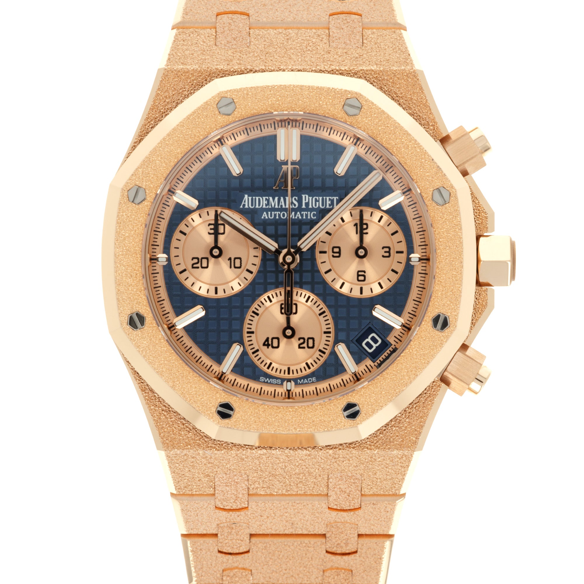 Audemars Piguet - Audemars Piguet Frosted Rose Gold Royal Oak Ref. 26239 - The Keystone Watches