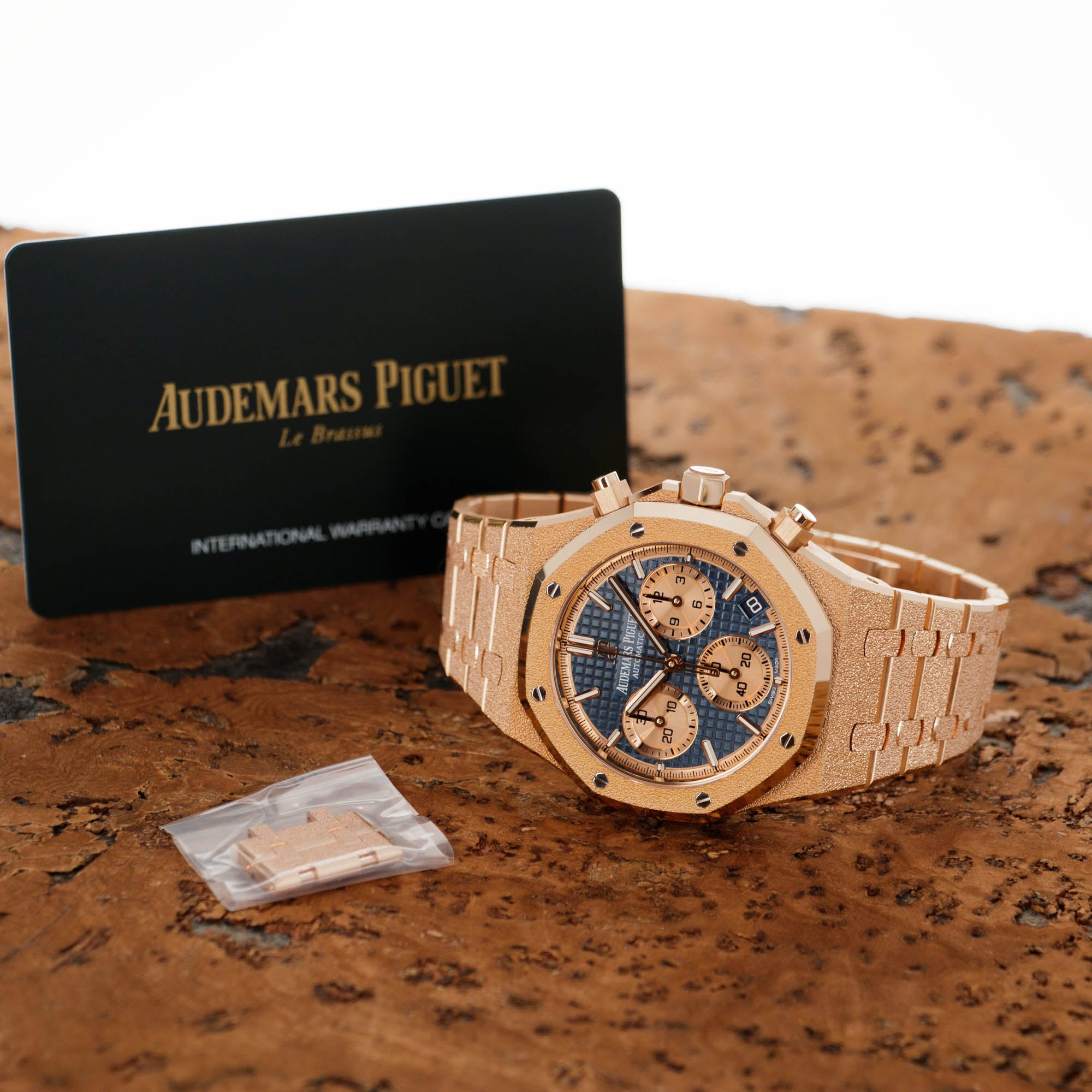 Audemars Piguet - Audemars Piguet Frosted Rose Gold Royal Oak Ref. 26239 - The Keystone Watches