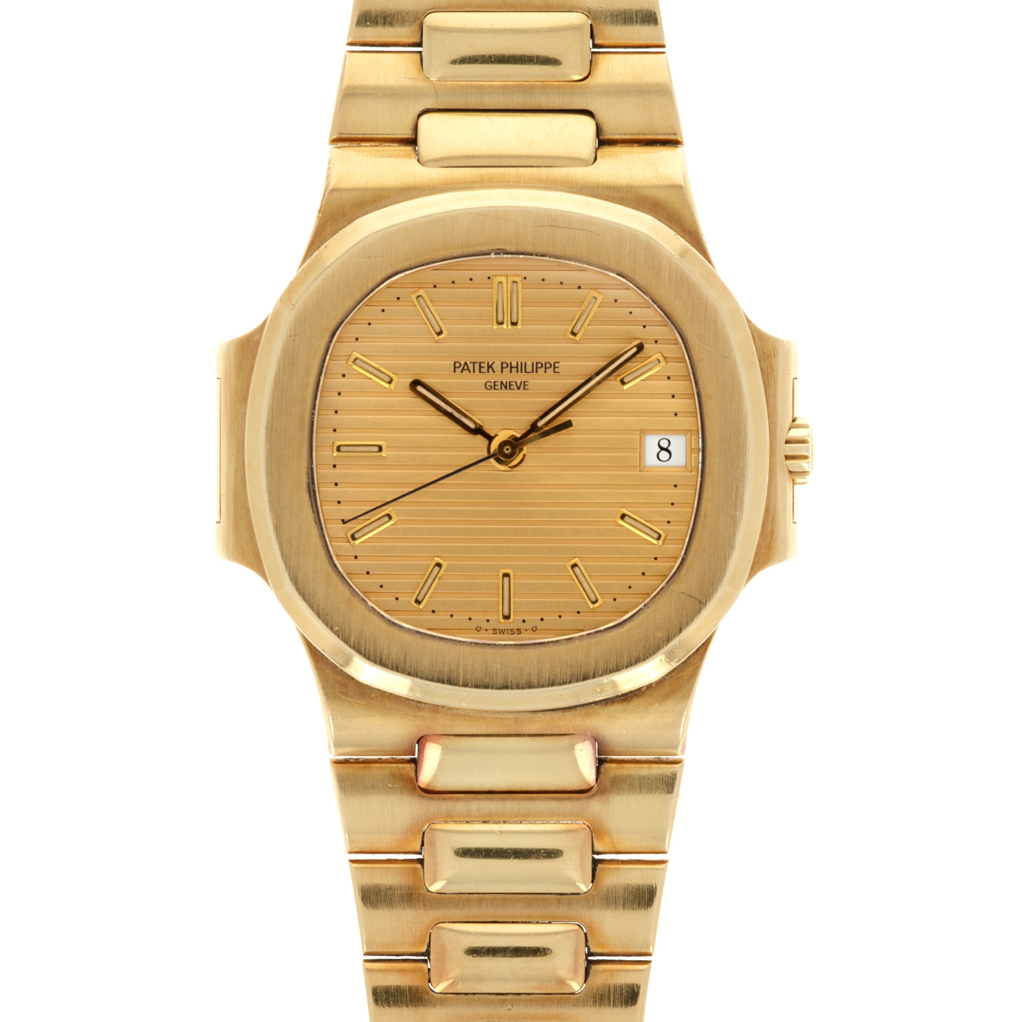 Patek Philippe - Patek Philippe Yellow Gold Nautilus Watch Ref. 3800 - The Keystone Watches