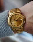 Patek Philippe - Patek Philippe Yellow Gold Nautilus Watch Ref. 3800 - The Keystone Watches