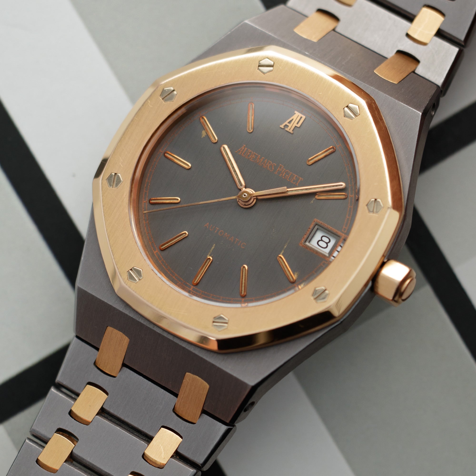 Audemars Piguet - Audemars Piguet Rose Gold and Tantalum Royal Oak Watch Ref. 14790 - The Keystone Watches