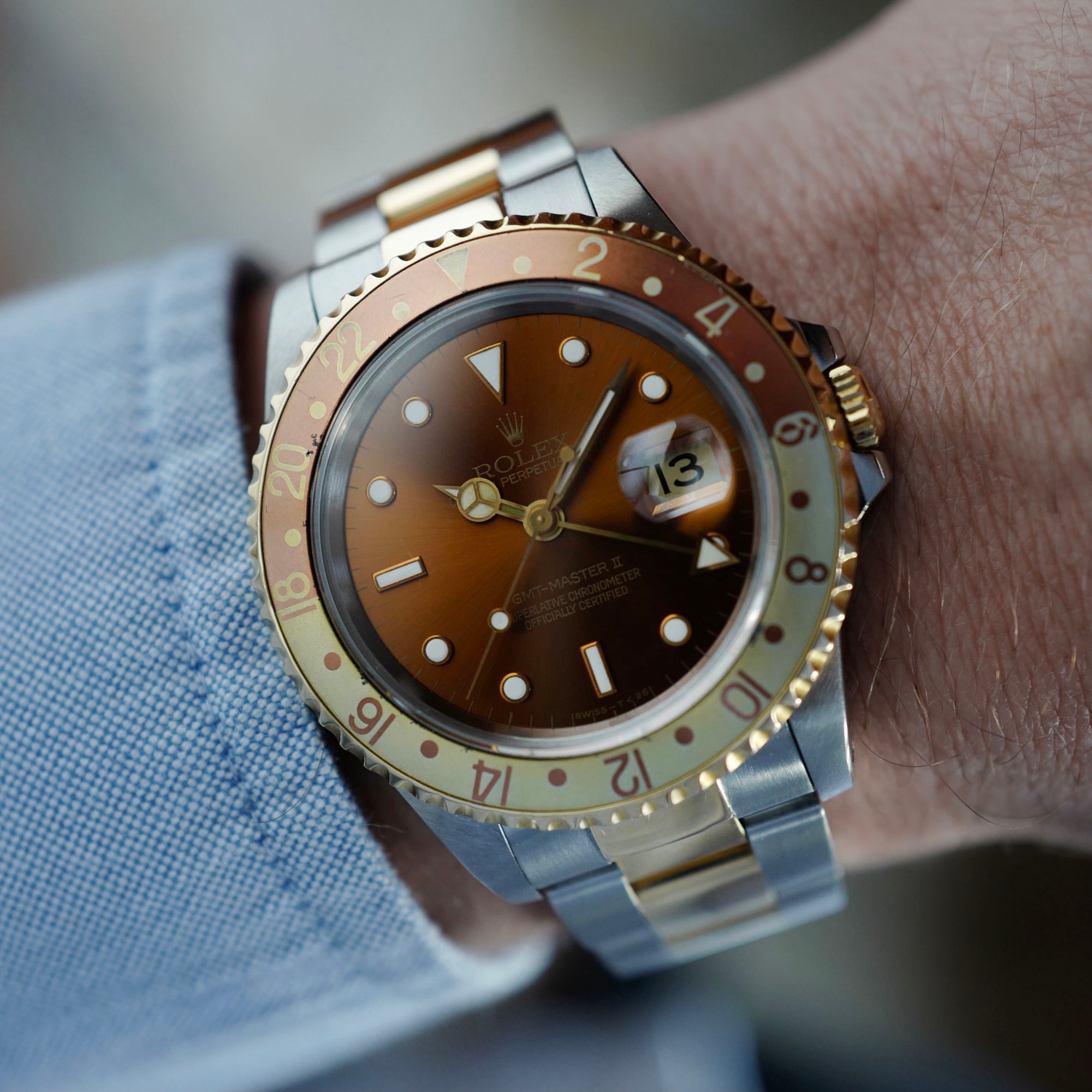 Rolex - Rolex Two-Tone Root Beer GMT-Master Ref. 16713 - The Keystone Watches