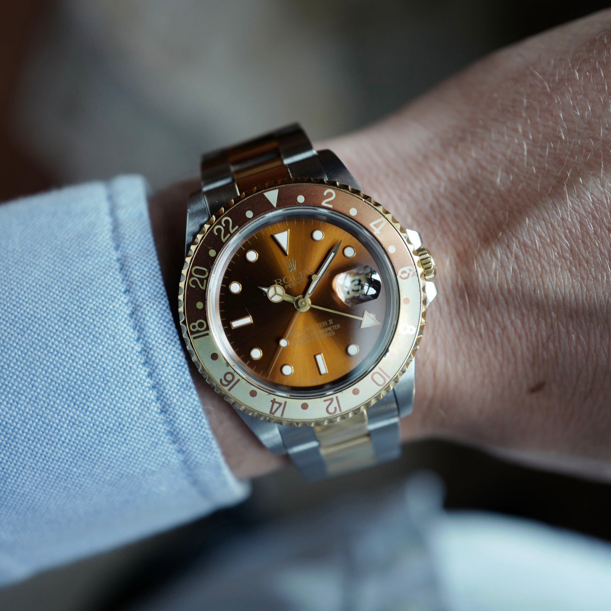Rolex - Rolex Two-Tone Root Beer GMT-Master Ref. 16713 - The Keystone Watches
