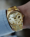 Rolex - Rolex Yellow Gold Day-Date Mother of Pearl Diamond Ref. 118338 - The Keystone Watches