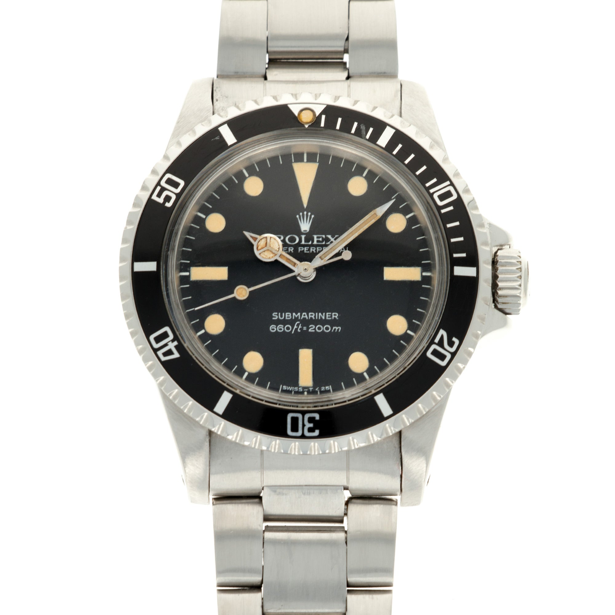 Rolex - Rolex Steel Maxi Dial Submariner Ref. 5513 with Original Warranty - The Keystone Watches