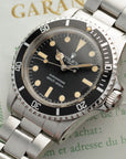 Rolex - Rolex Steel Maxi Dial Submariner Ref. 5513 with Original Warranty - The Keystone Watches
