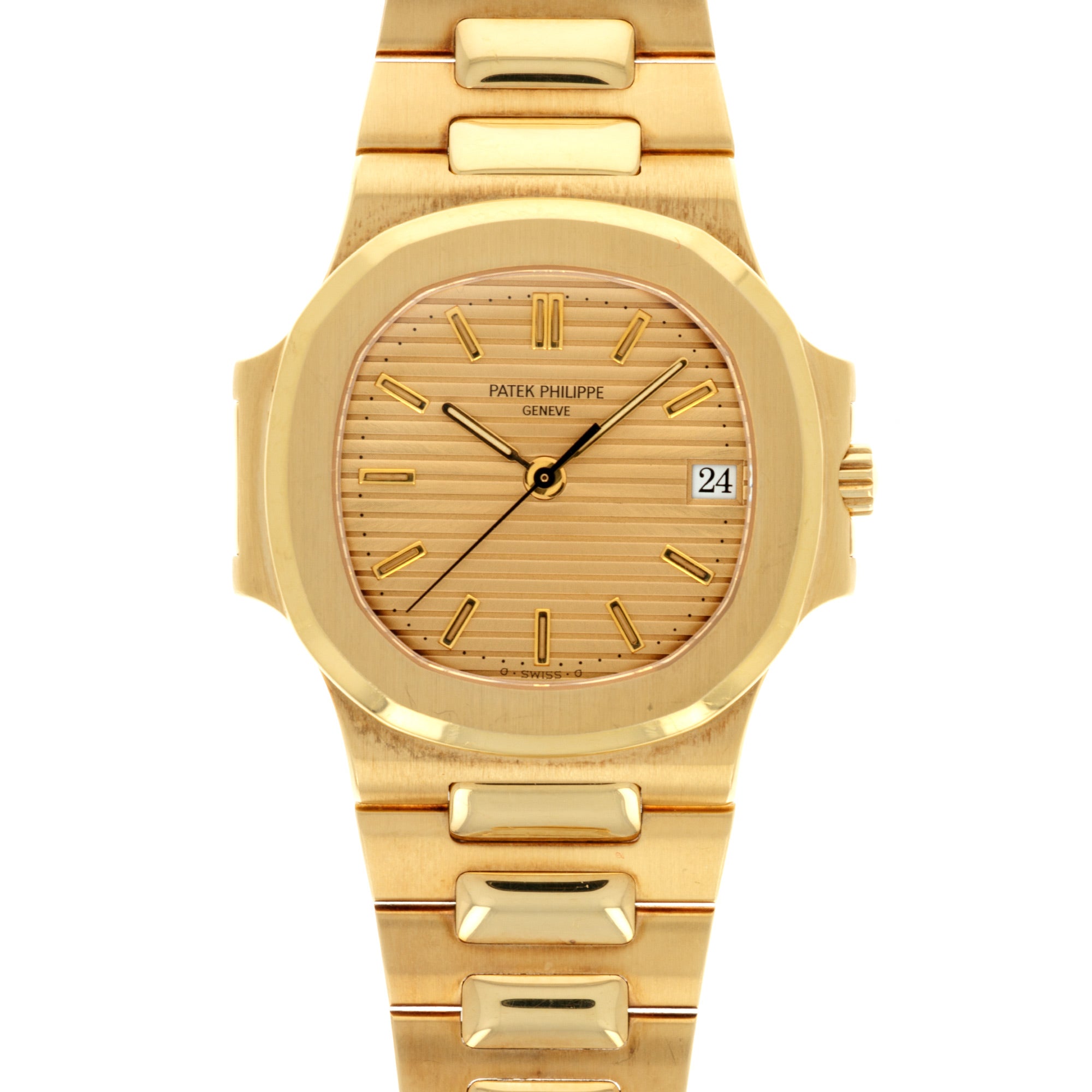 Patek Philippe - Patek Philippe Yellow Gold Nautilus Ref. 3800 - The Keystone Watches