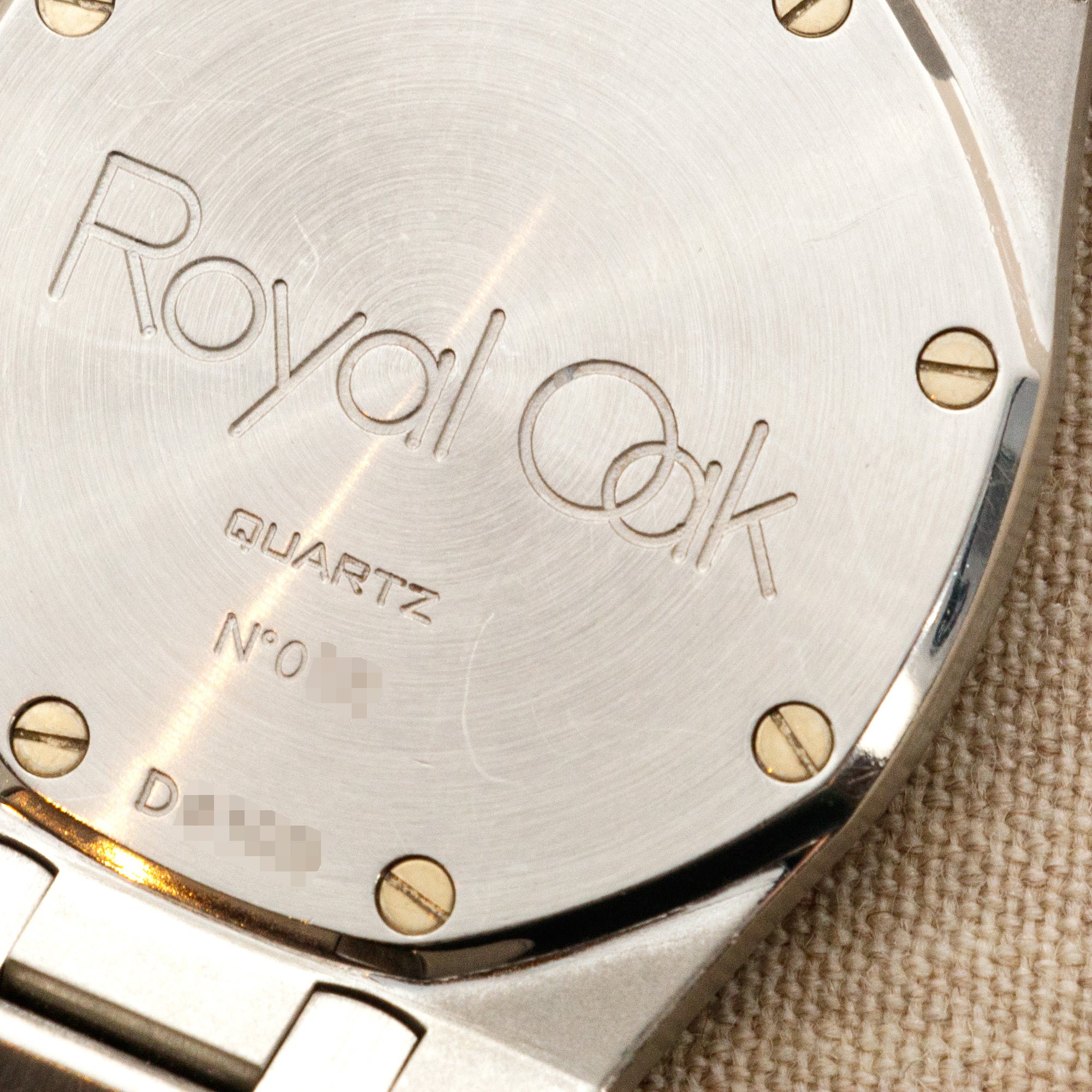 Audemars Piguet - Audemars Piguet Platinum Royal Oak with Mother of Pearl and Diamond Dial - The Keystone Watches