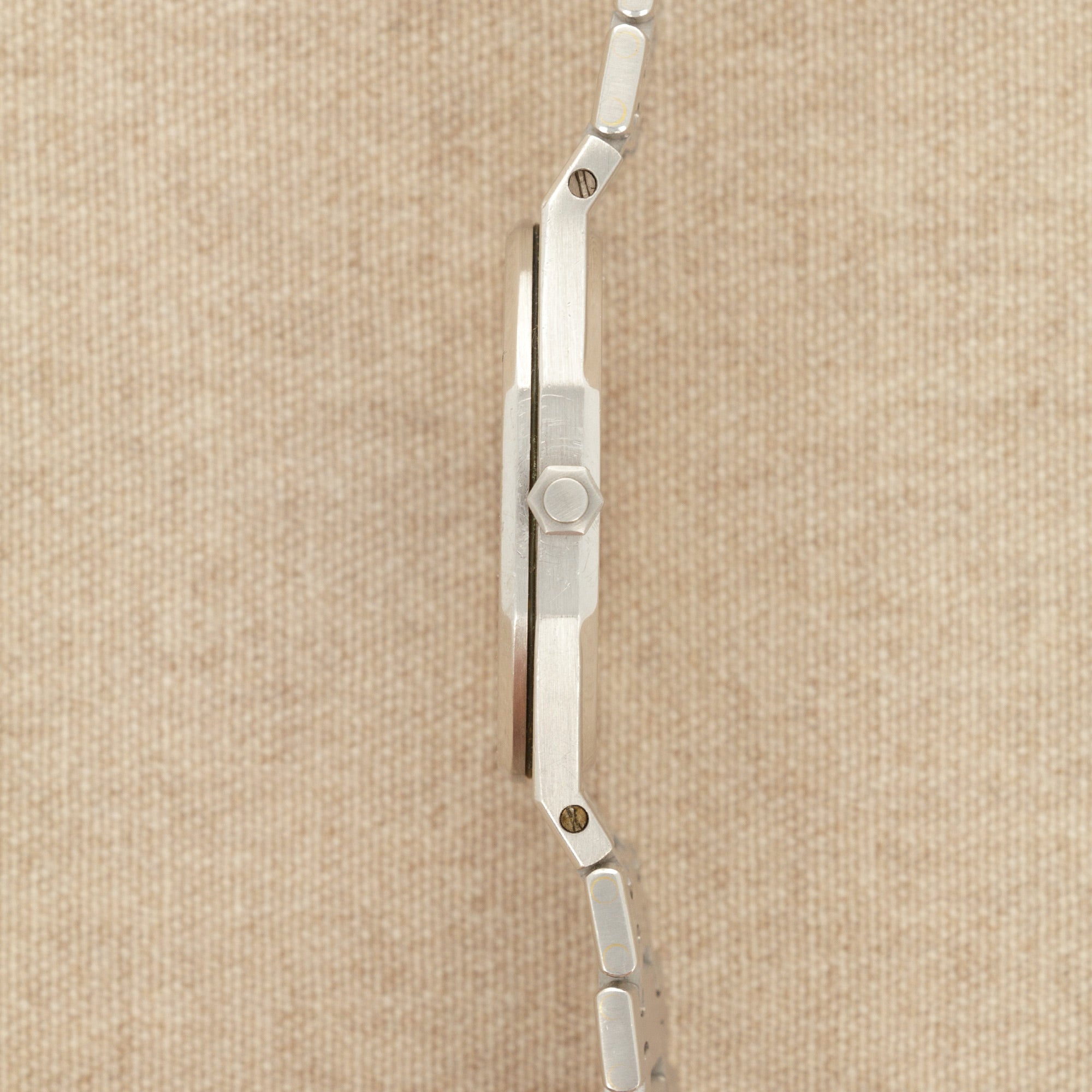 Audemars Piguet - Audemars Piguet Platinum Royal Oak with Mother of Pearl and Diamond Dial - The Keystone Watches