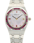 Audemars Piguet - Audemars Piguet White Gold Ruby Royal Oak Ref. 14840 - The Keystone Watches
