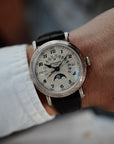 Patek Philippe - Patek Philippe White Gold Perpetual Engraved Ref. 5160 - The Keystone Watches