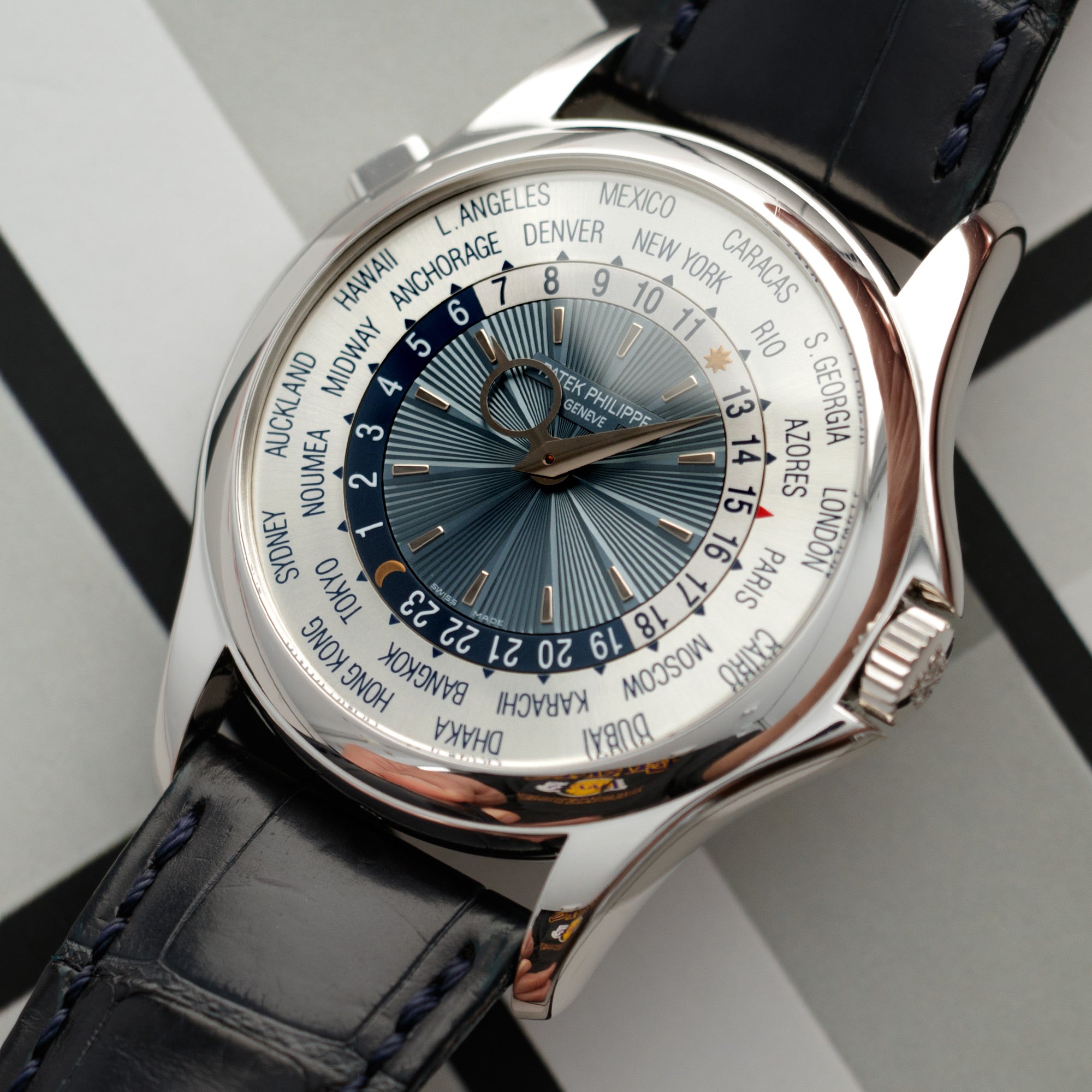 Patek Philippe - Patek Philippe Platinum World Time Watch Ref. 5130 - The Keystone Watches