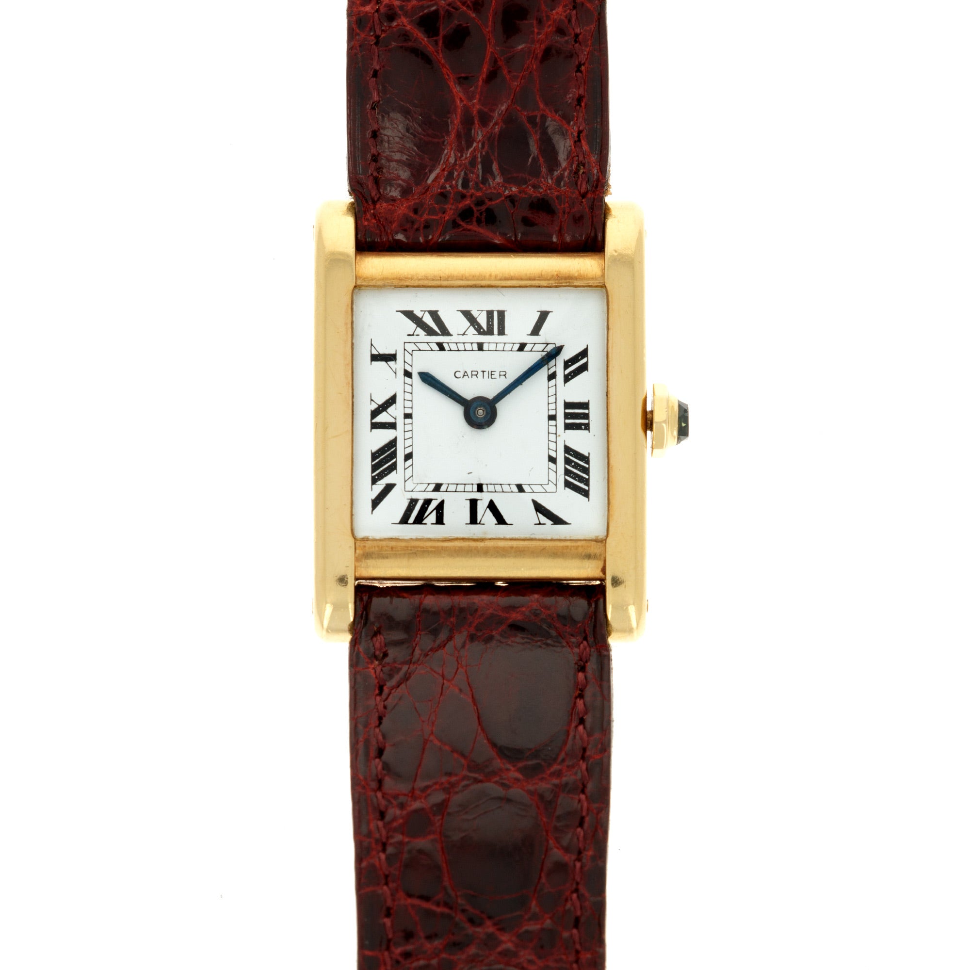 Cartier Tank Normale 18k YG The Keystone Watches