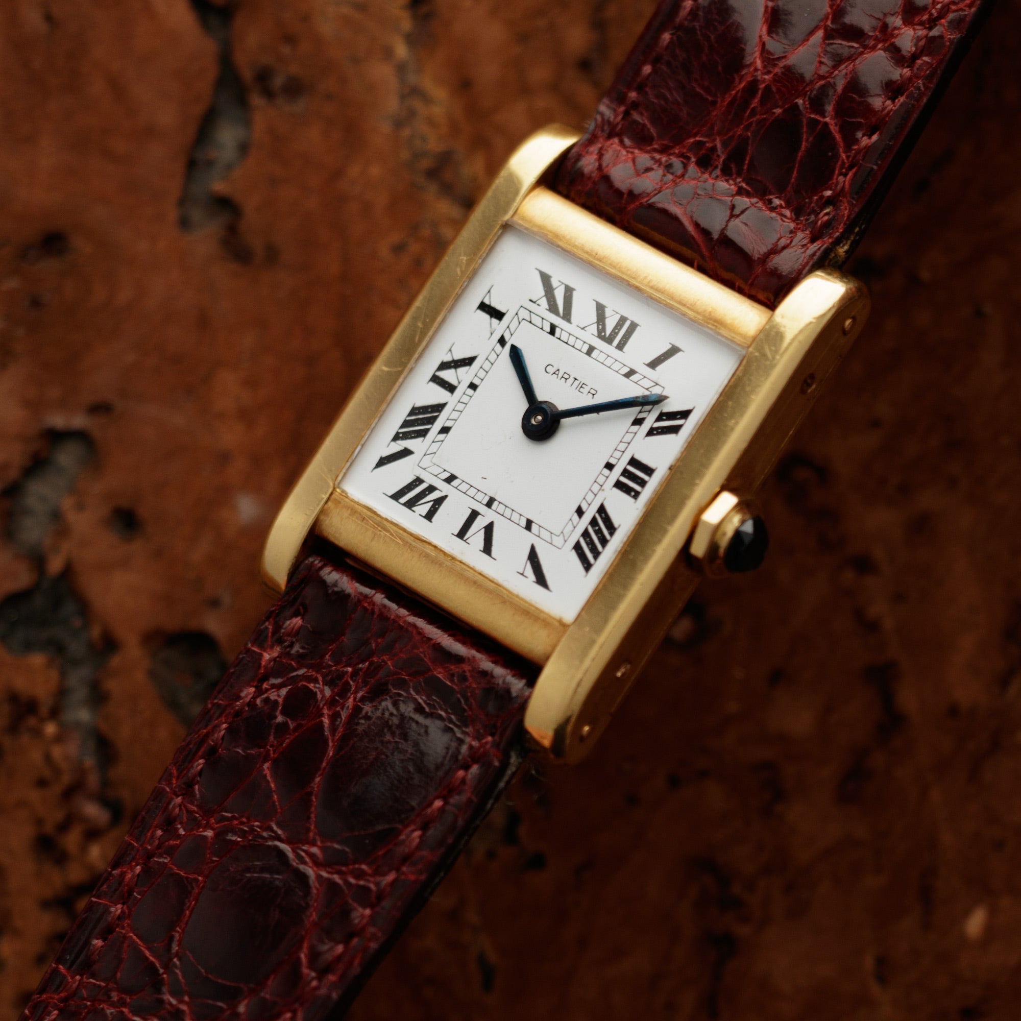 Cartier - Cartier Yellow Gold Tank Normale Watch - The Keystone Watches