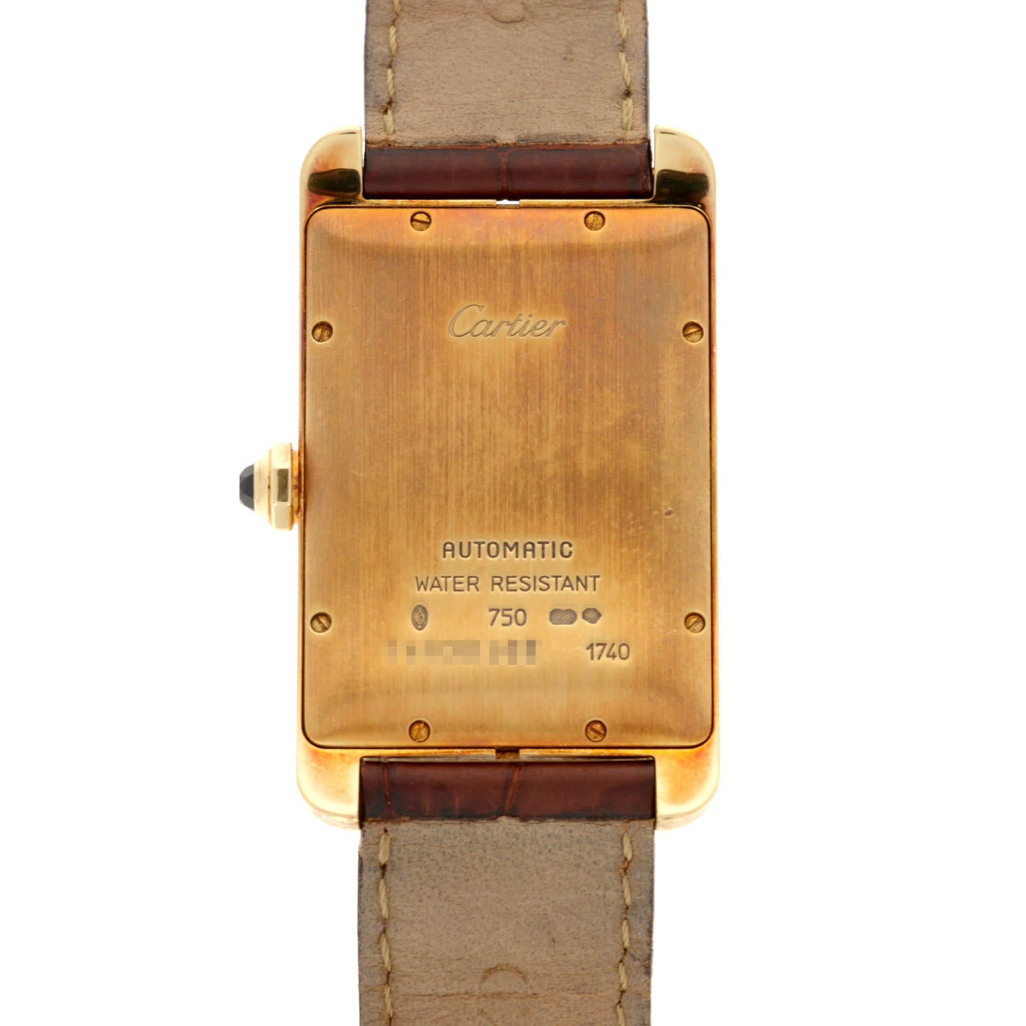Cartier - Cartier Yellow Gold Tank Americaine Automatic - The Keystone Watches