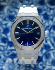 Audemars Piguet - Audemars Piguet White Gold Royal Oak Ref. 15503 Limited Edition for Japan - The Keystone Watches