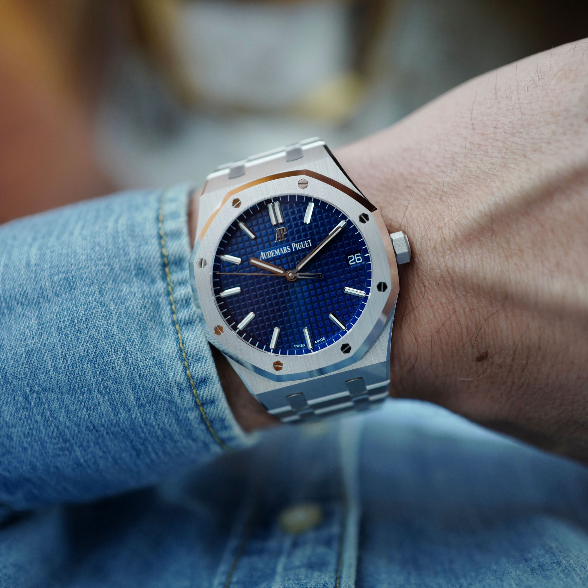 Audemars Piguet - Audemars Piguet White Gold Royal Oak Ref. 15503 Limited Edition for Japan - The Keystone Watches