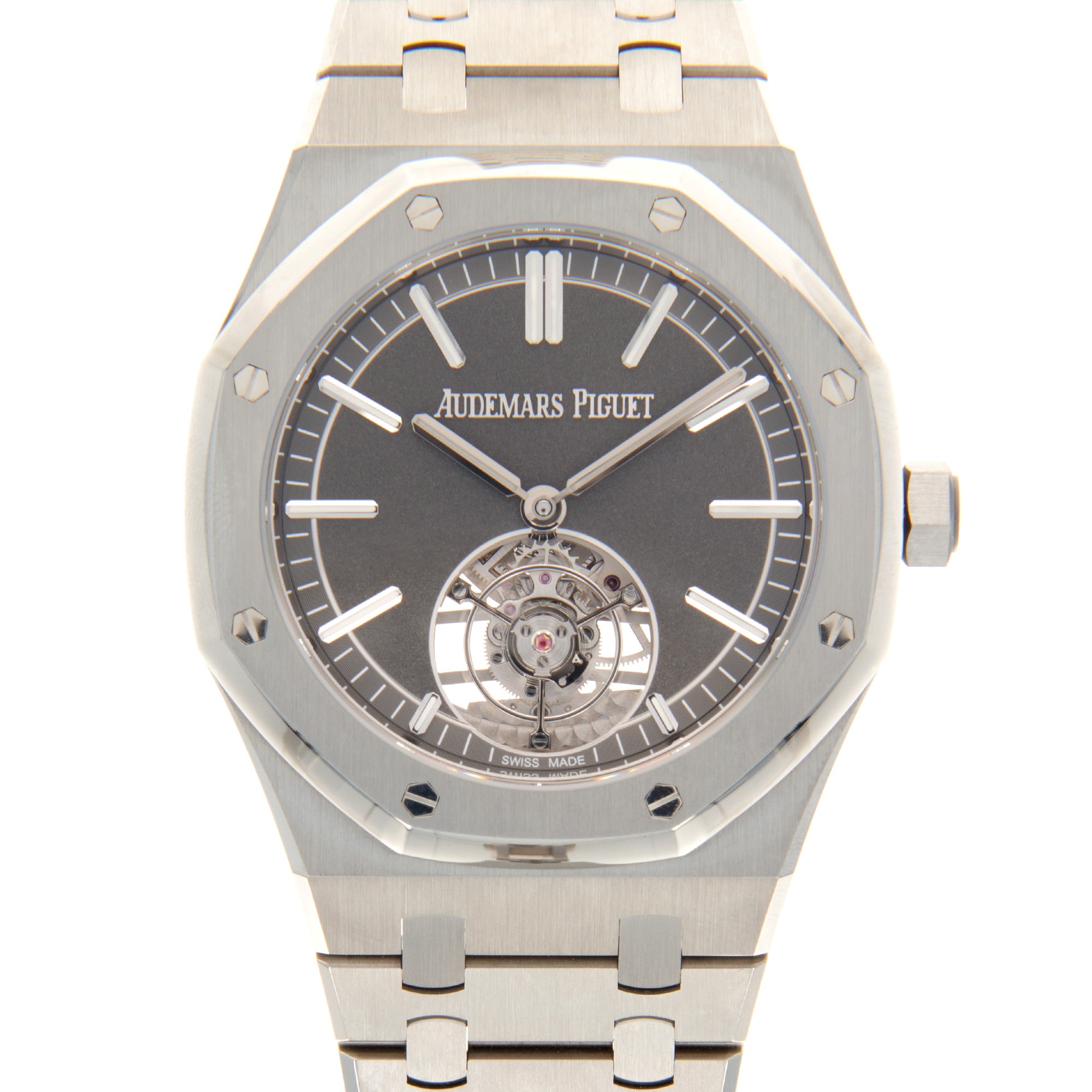 Audemars Piguet - Audemars Piguet Titanium Royal Oak Tourbillon Watch Ref. 26530 - The Keystone Watches