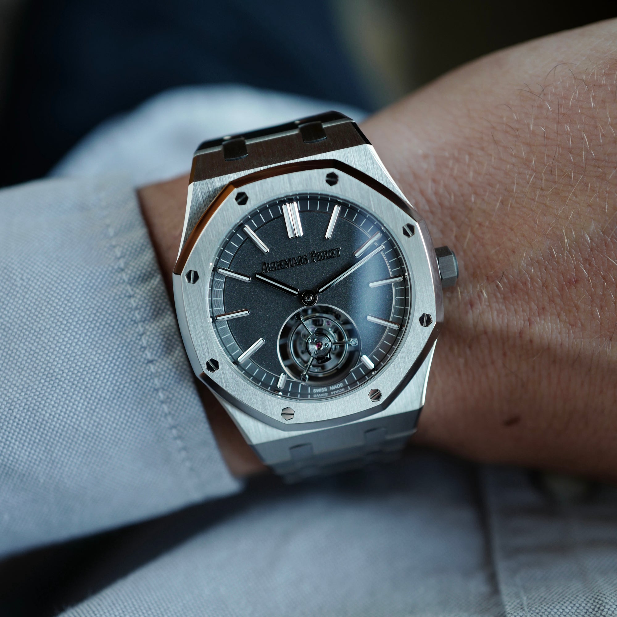 Audemars Piguet - Audemars Piguet Titanium Royal Oak Tourbillon Watch Ref. 26530 - The Keystone Watches