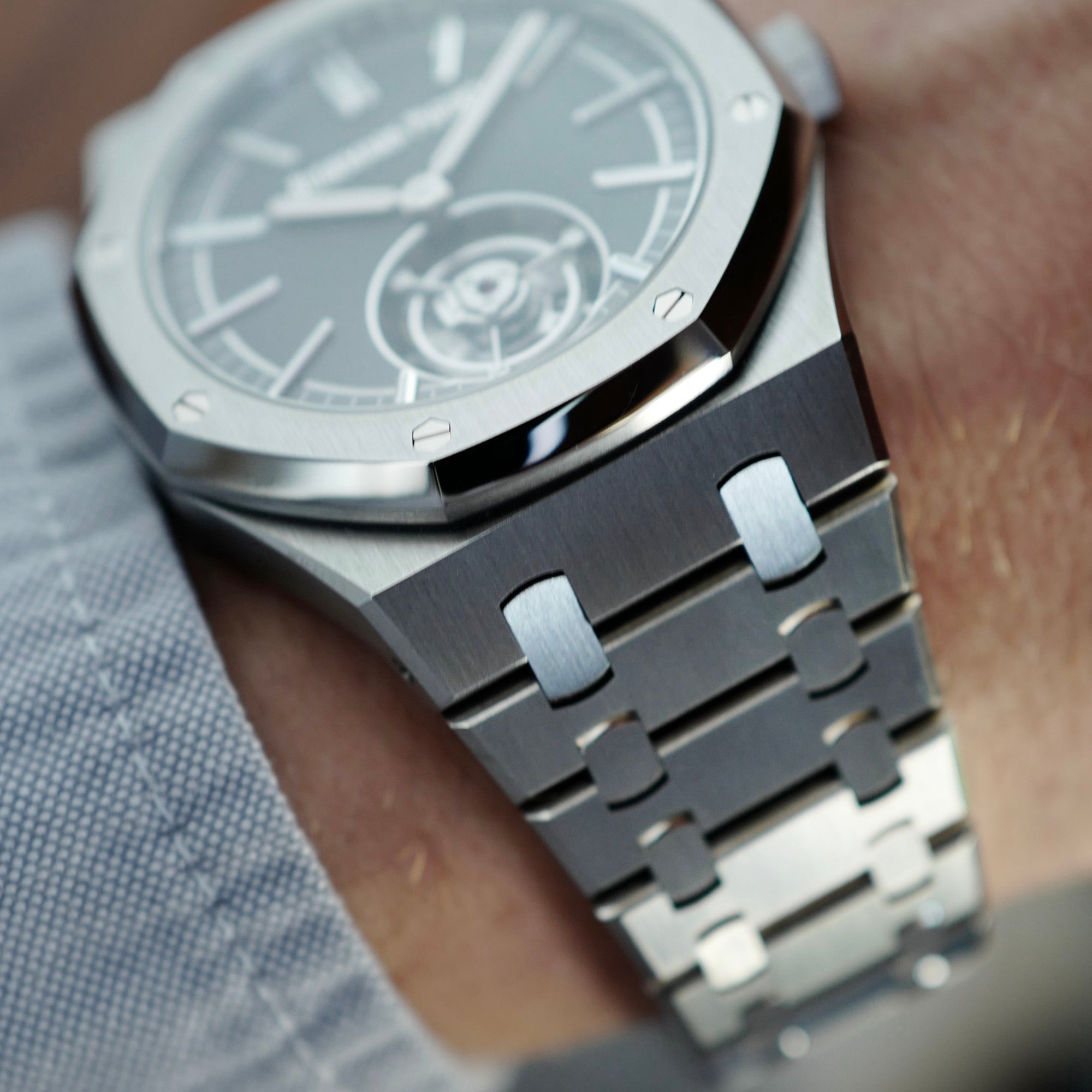 Audemars Piguet - Audemars Piguet Titanium Royal Oak Tourbillon Watch Ref. 26530 - The Keystone Watches