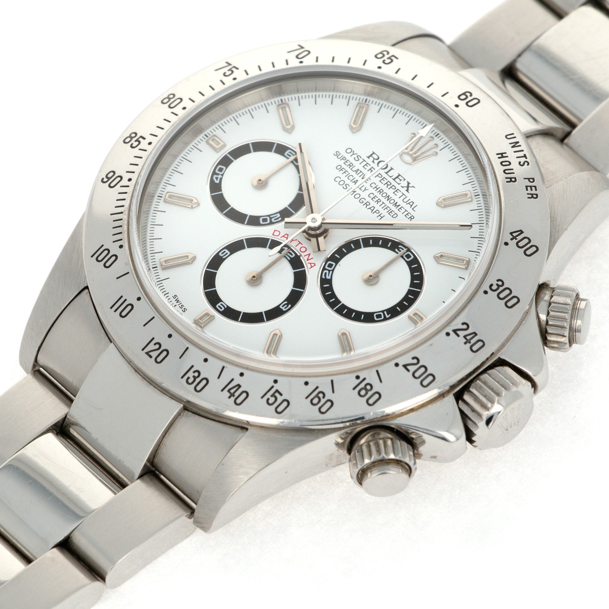 Rolex - Rolex Steel Zenith Daytona Ref. 16520 with Original Warranty Paper - The Keystone Watches