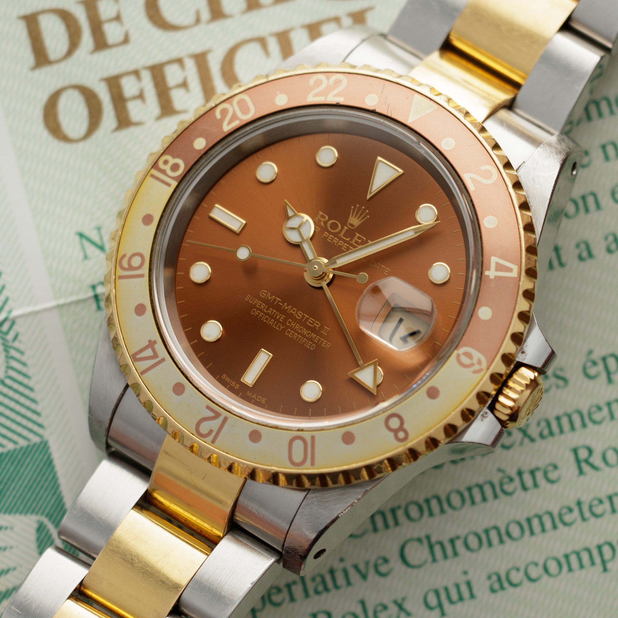 Rolex - Rolex Two Tone GMT-Master Ref. 16713 with Original Warranty and Hang Tag - The Keystone Watches