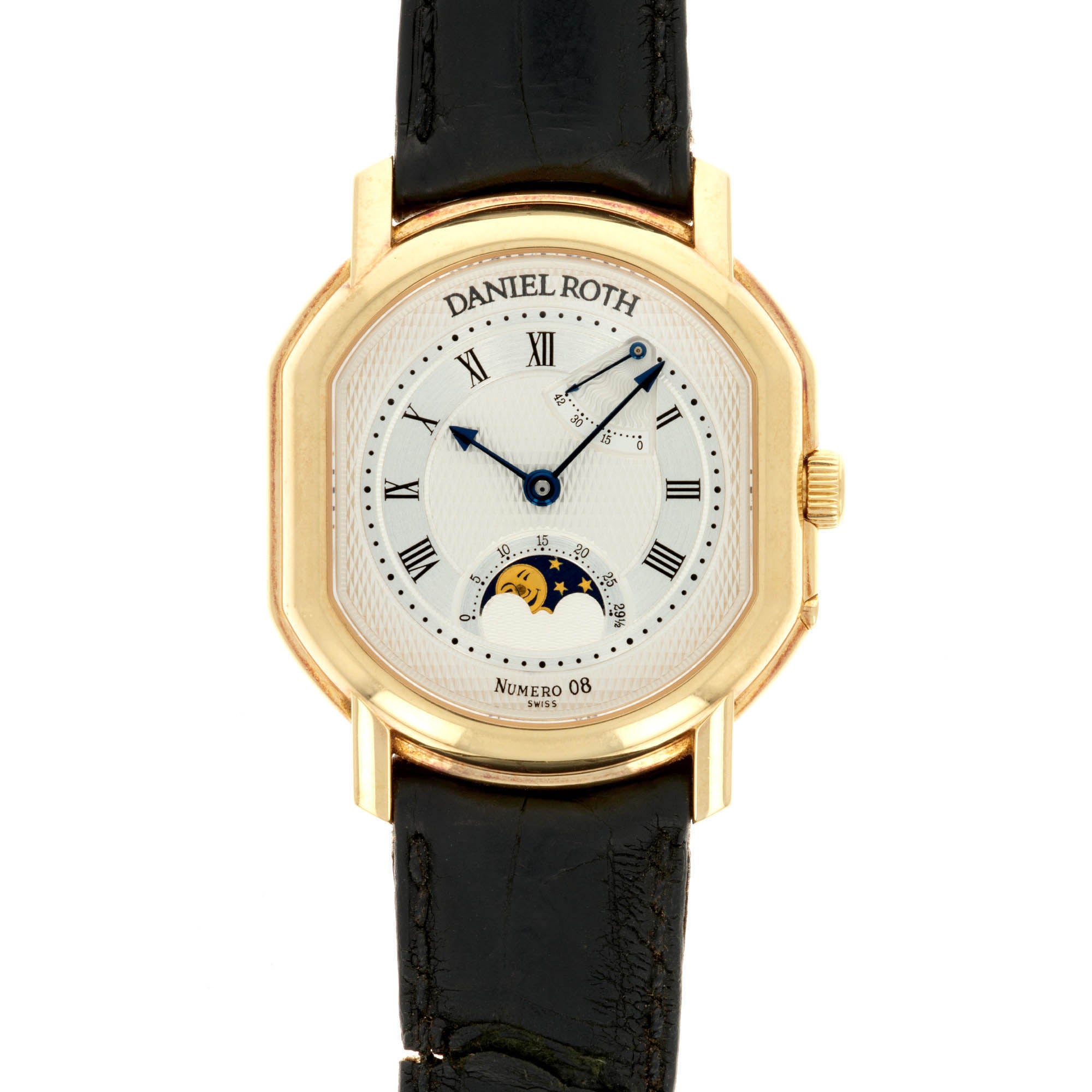 Daniel Roth - Daniel Roth Yellow Gold Moonphase Power Reserve Watch - The Keystone Watches