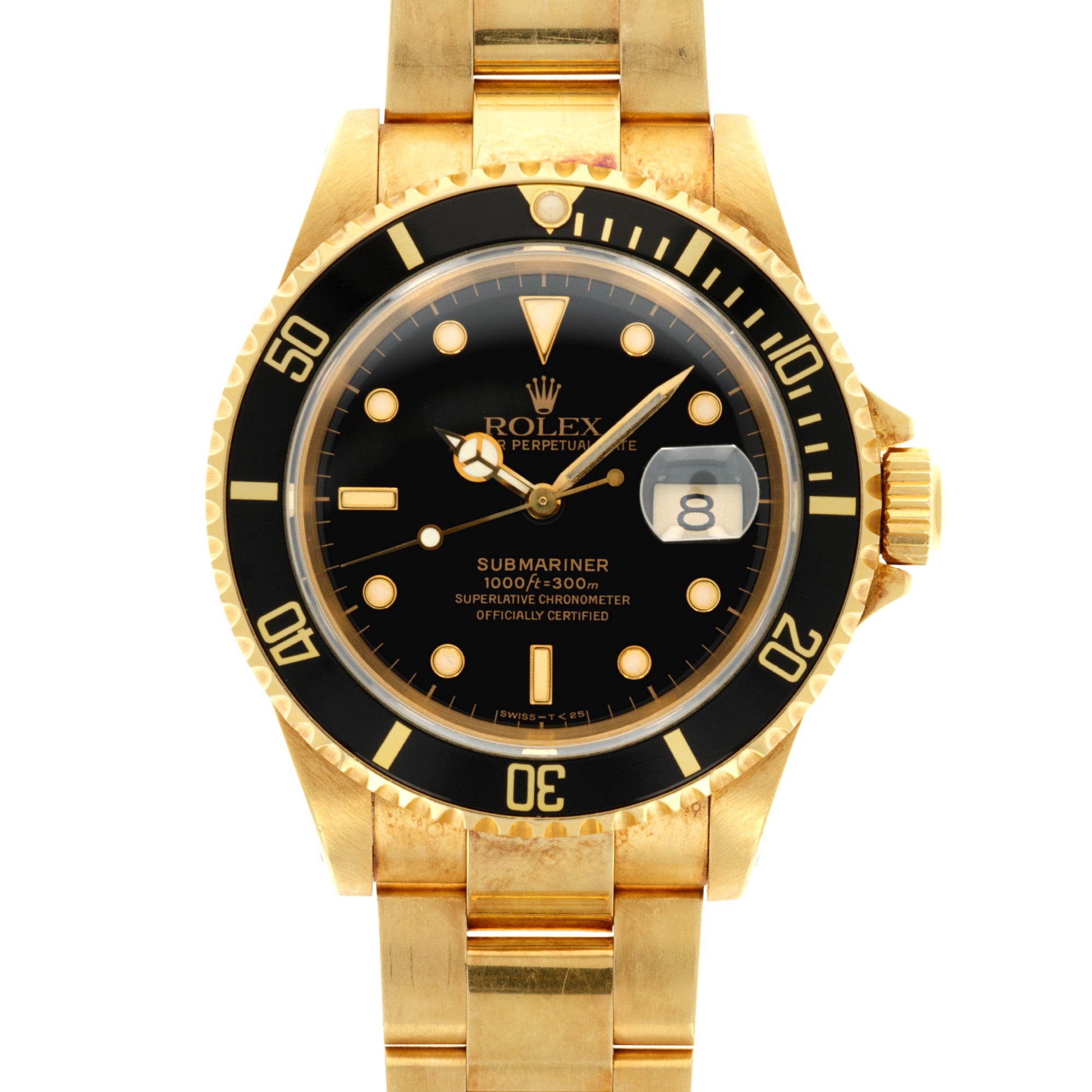 Rolex - Rolex Yellow Gold Submariner Ref. 16618 - The Keystone Watches